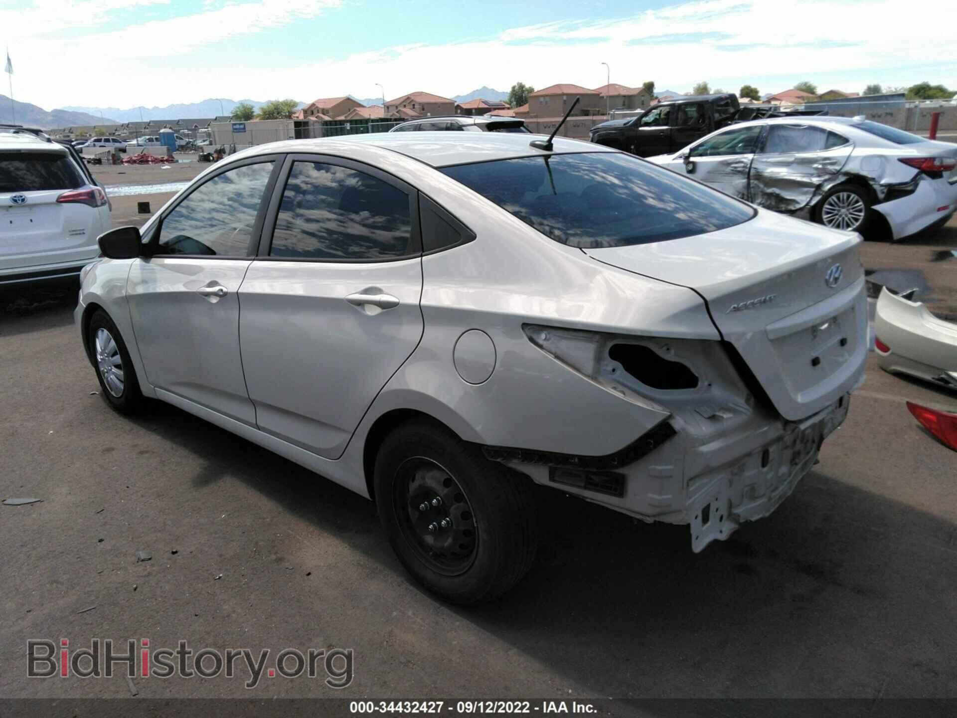 2016 HYUNDAI ACCENT - VIN: KMHCT4AE5GU051305 - Фото 3