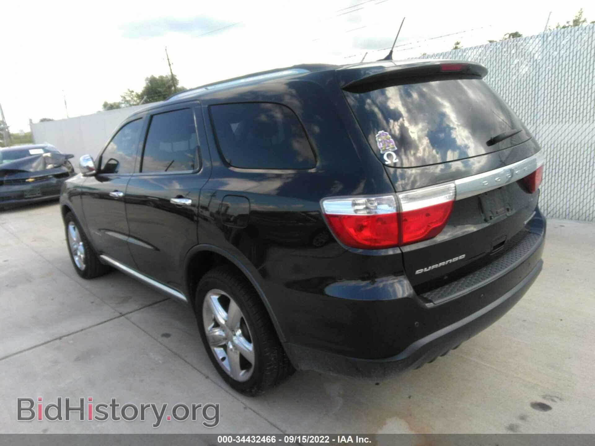 2013 DODGE DURANGO - VIN: 1C4RDHEG8DC687586 - Photo 3
