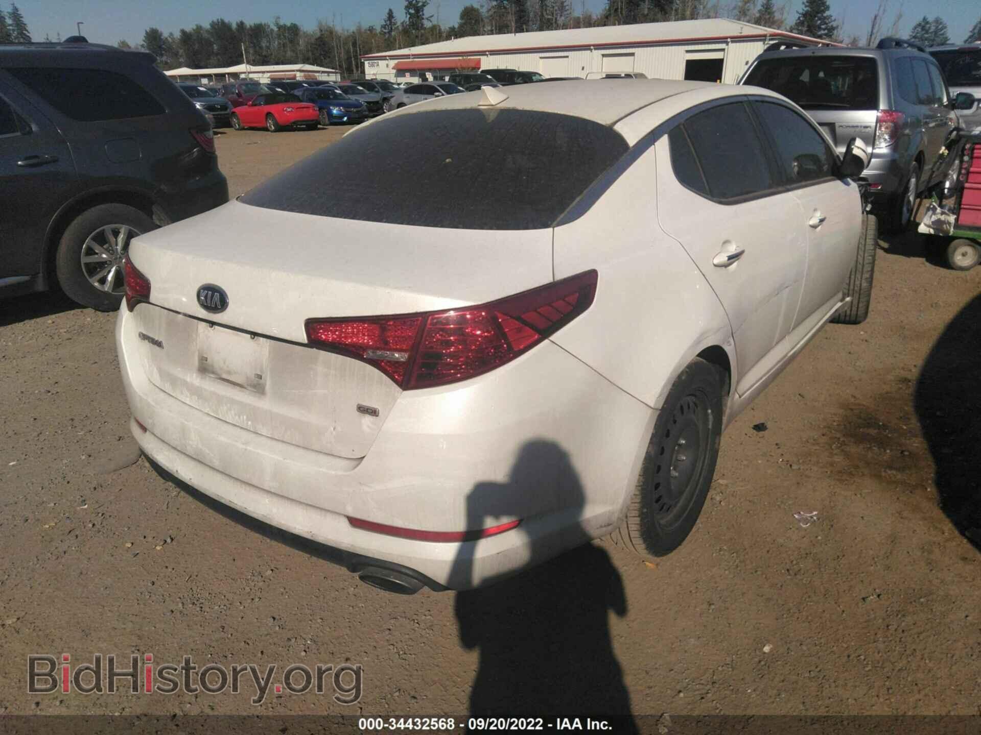 2013 KIA OPTIMA - VIN: 5XXGM4A75DG137560 - Фото 4