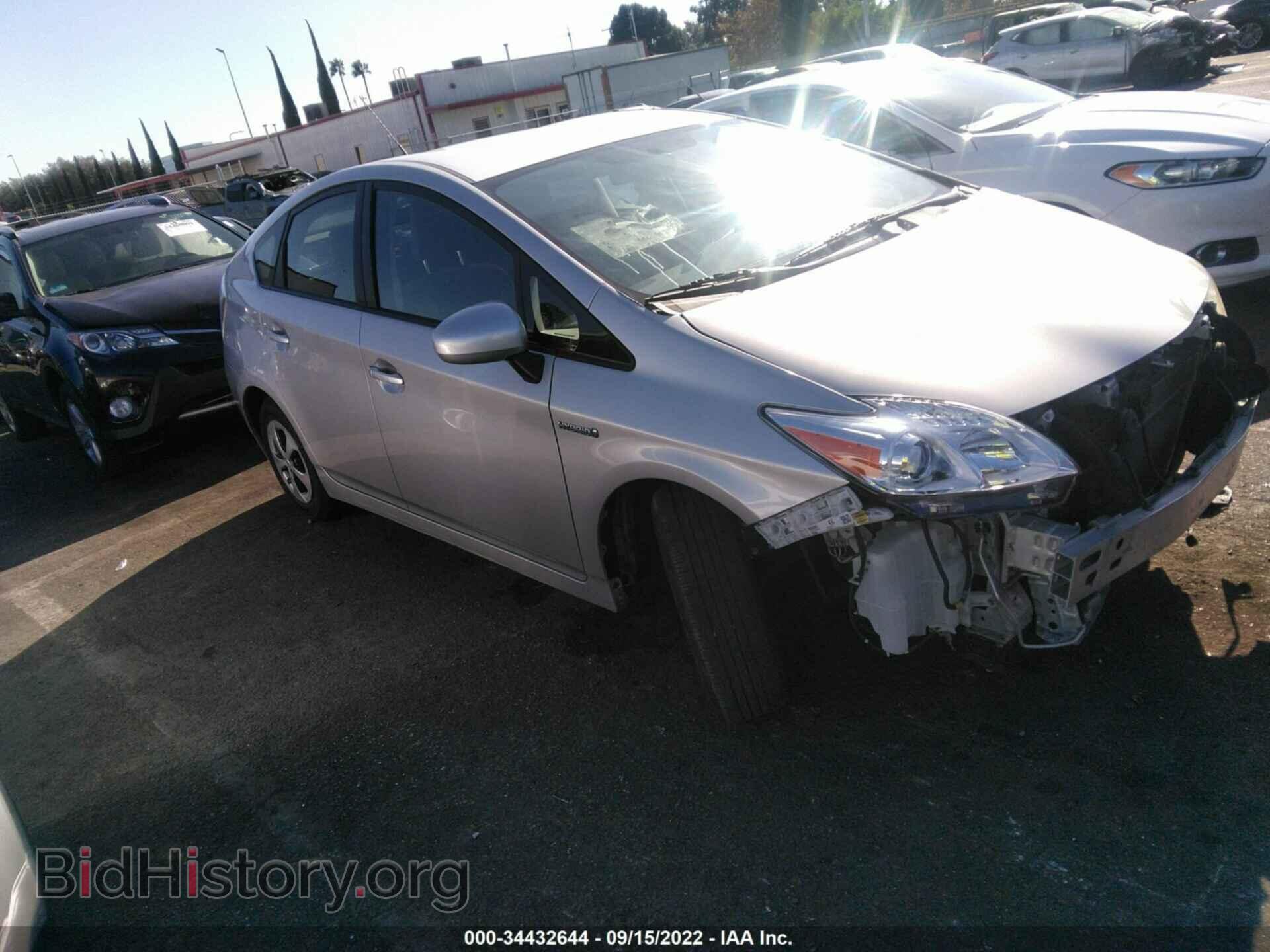 Фотография JTDKN3DU2E1775040 - TOYOTA PRIUS 2014