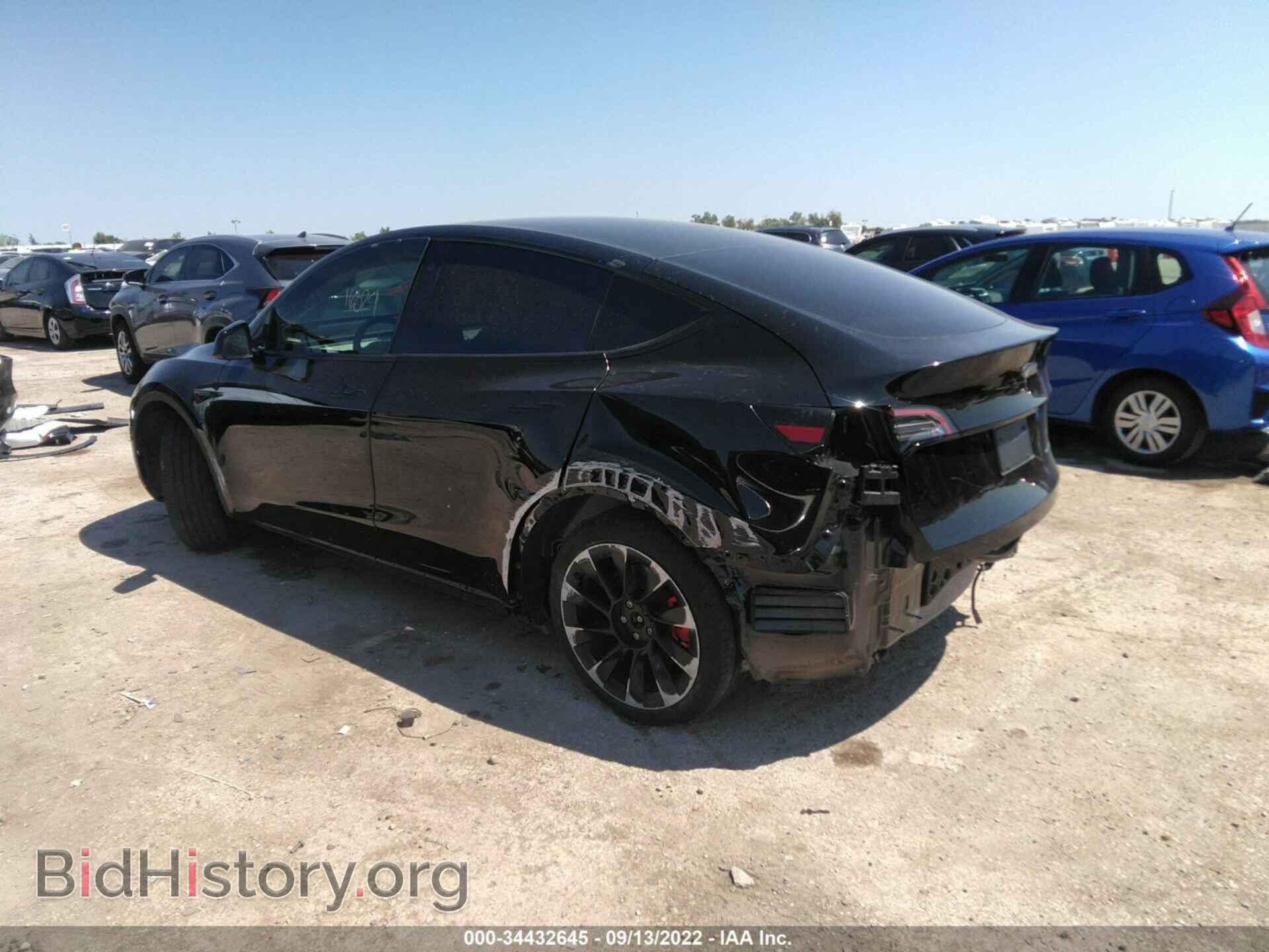 2021 TESLA MODEL Y - VIN: 5YJYGDEE8MF249731 - Фото 3