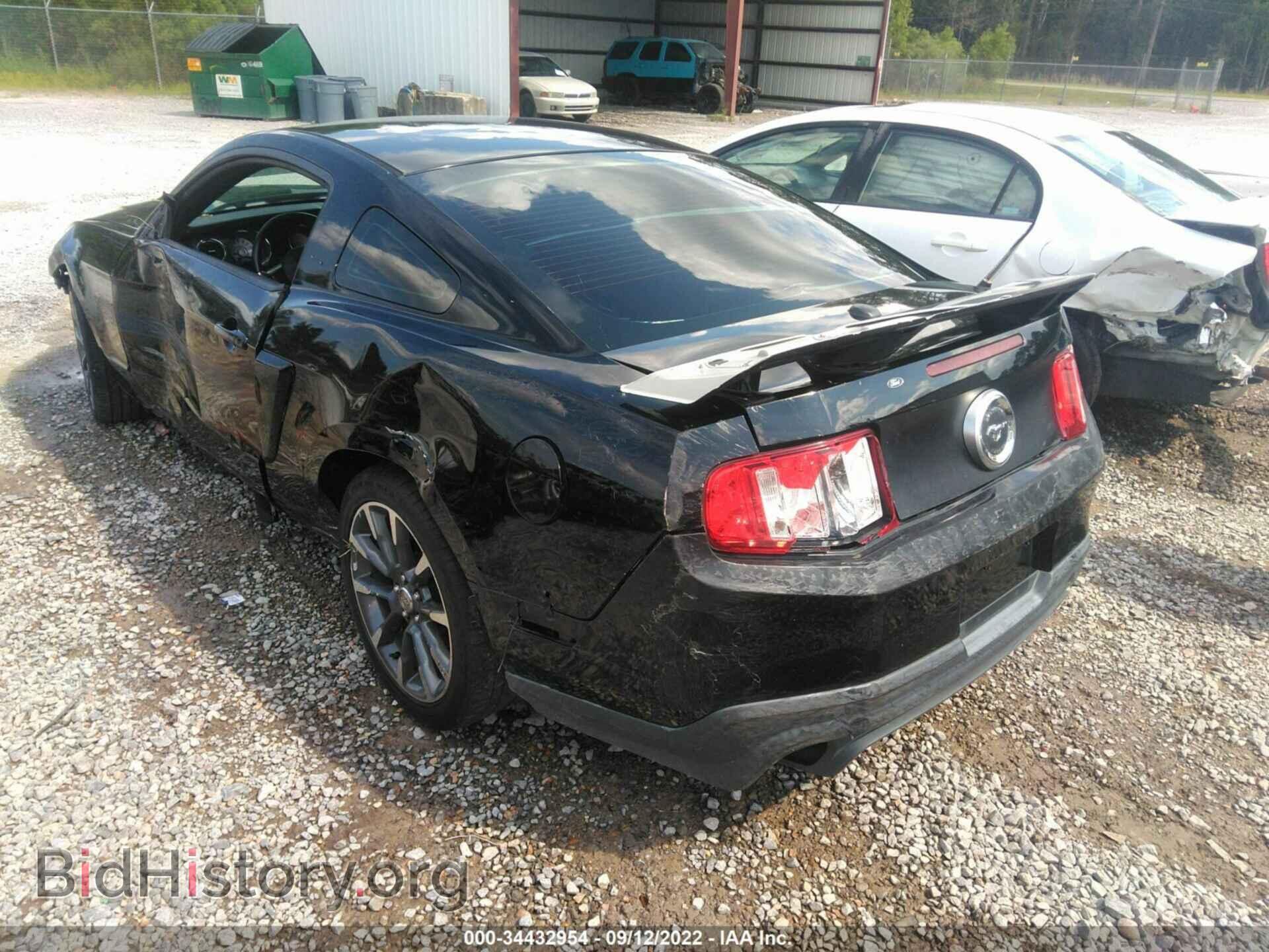 2012 FORD MUSTANG - VIN: 1ZVBP8CF4C5242510 - Фото 3