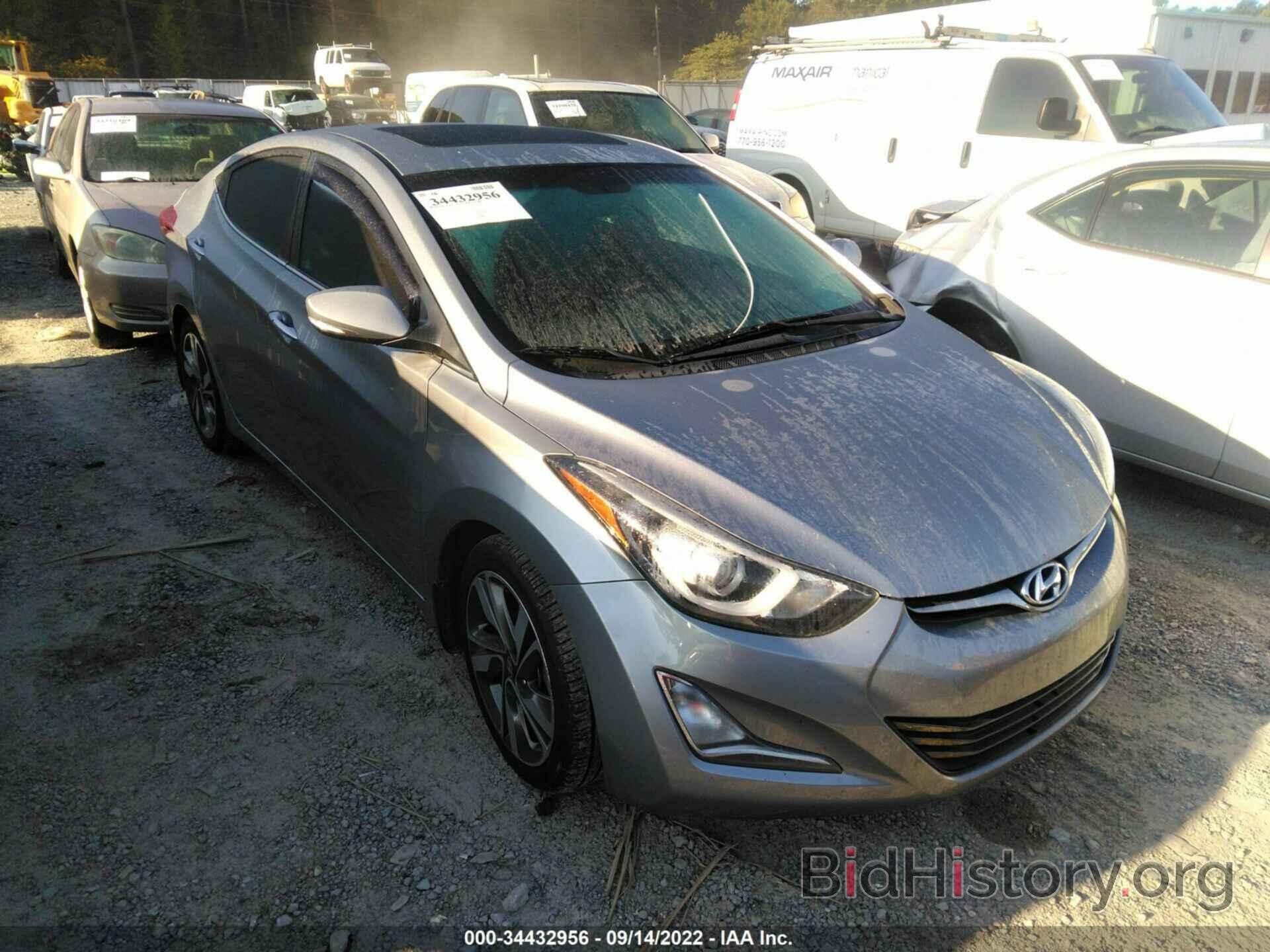 Photo 5NPDH4AE2FH556124 - HYUNDAI ELANTRA 2015