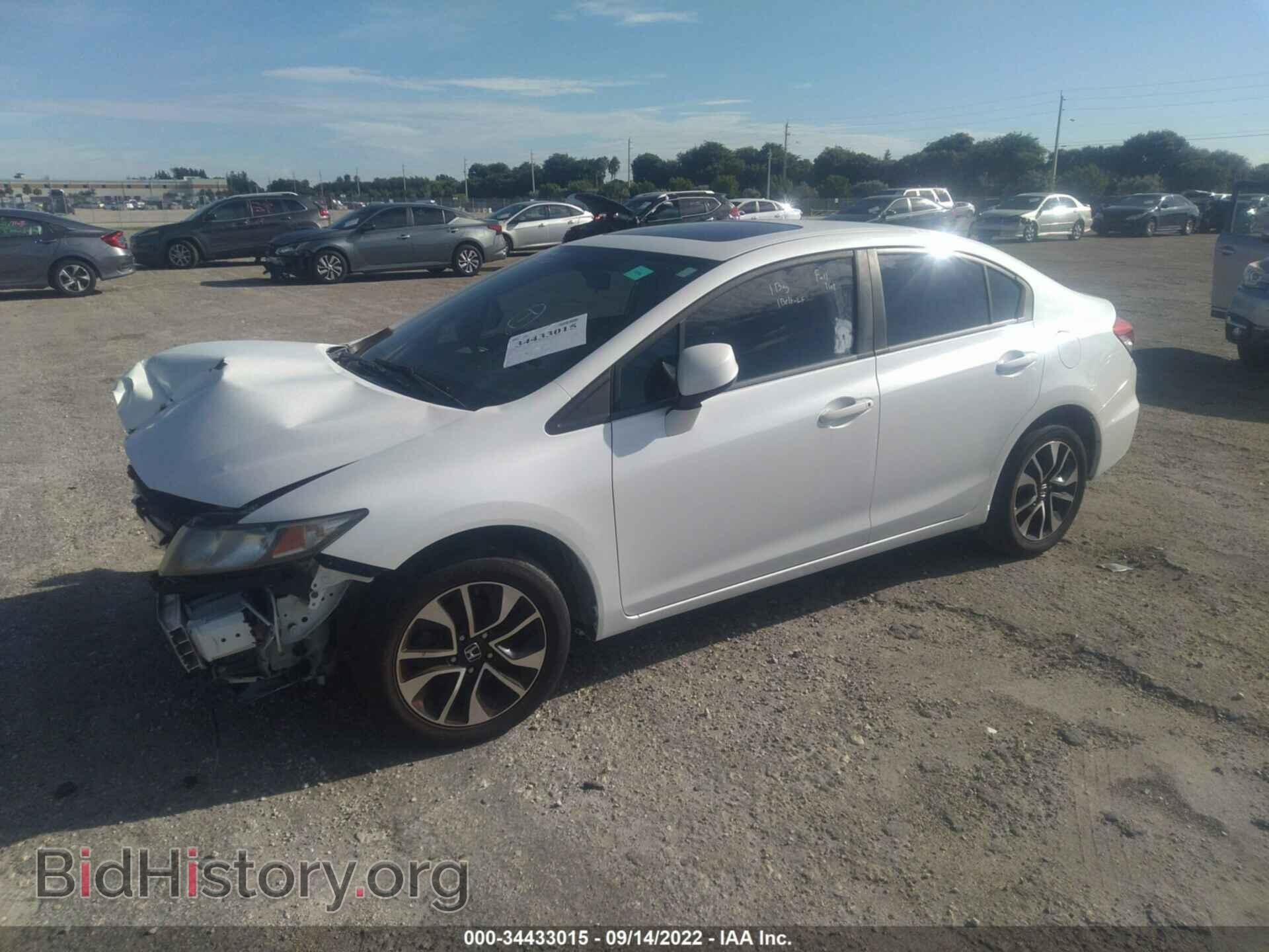 2013 HONDA CIVIC SDN - VIN: 19XFB2F94DE256306 - Photo 2