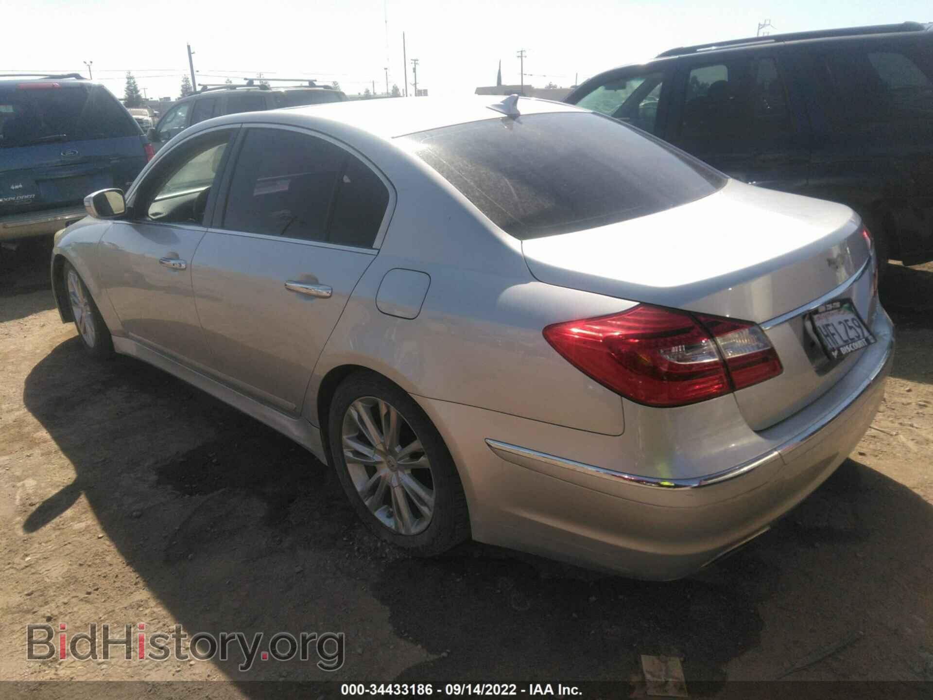 2012 HYUNDAI GENESIS - VIN: KMHGC4DD5CU196732 - Фото 3