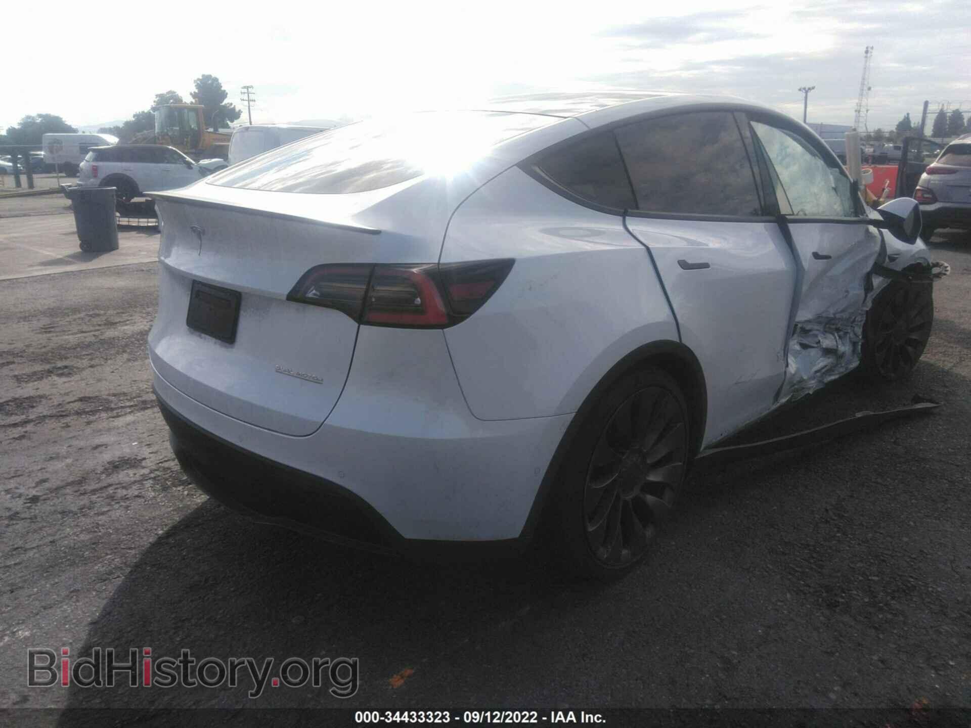 2021 TESLA MODEL Y - VIN: 5YJYGDEF1MF072982 - Photo 4