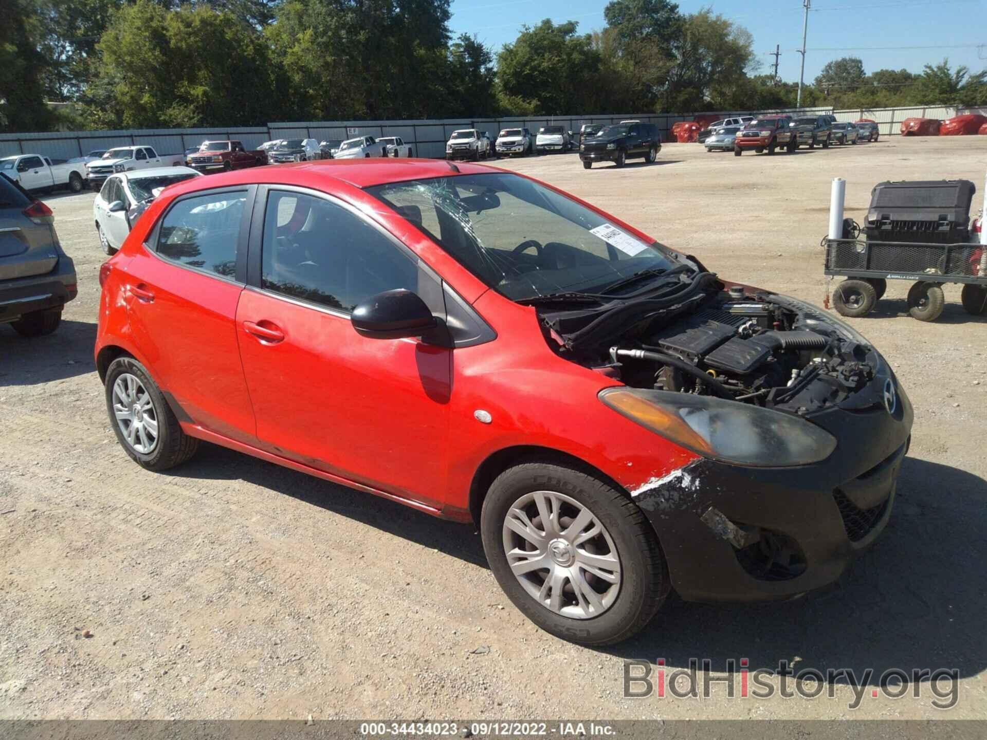 Photo JM1DE1KY4C0137085 - MAZDA MAZDA2 2012