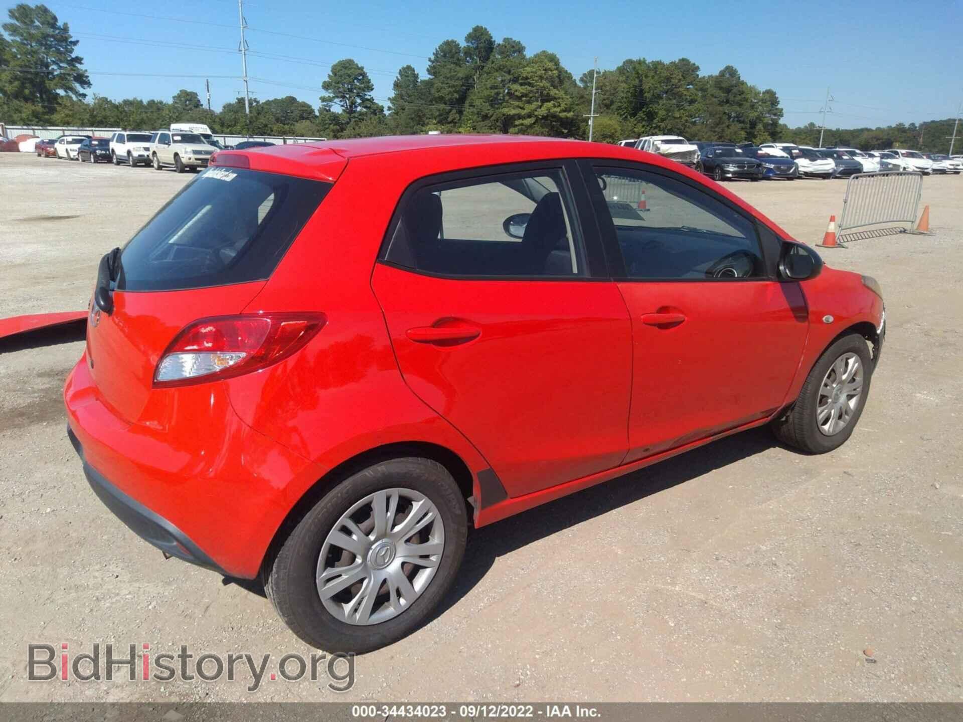 2012 MAZDA MAZDA2 - VIN: JM1DE1KY4C0137085 - Фото 4
