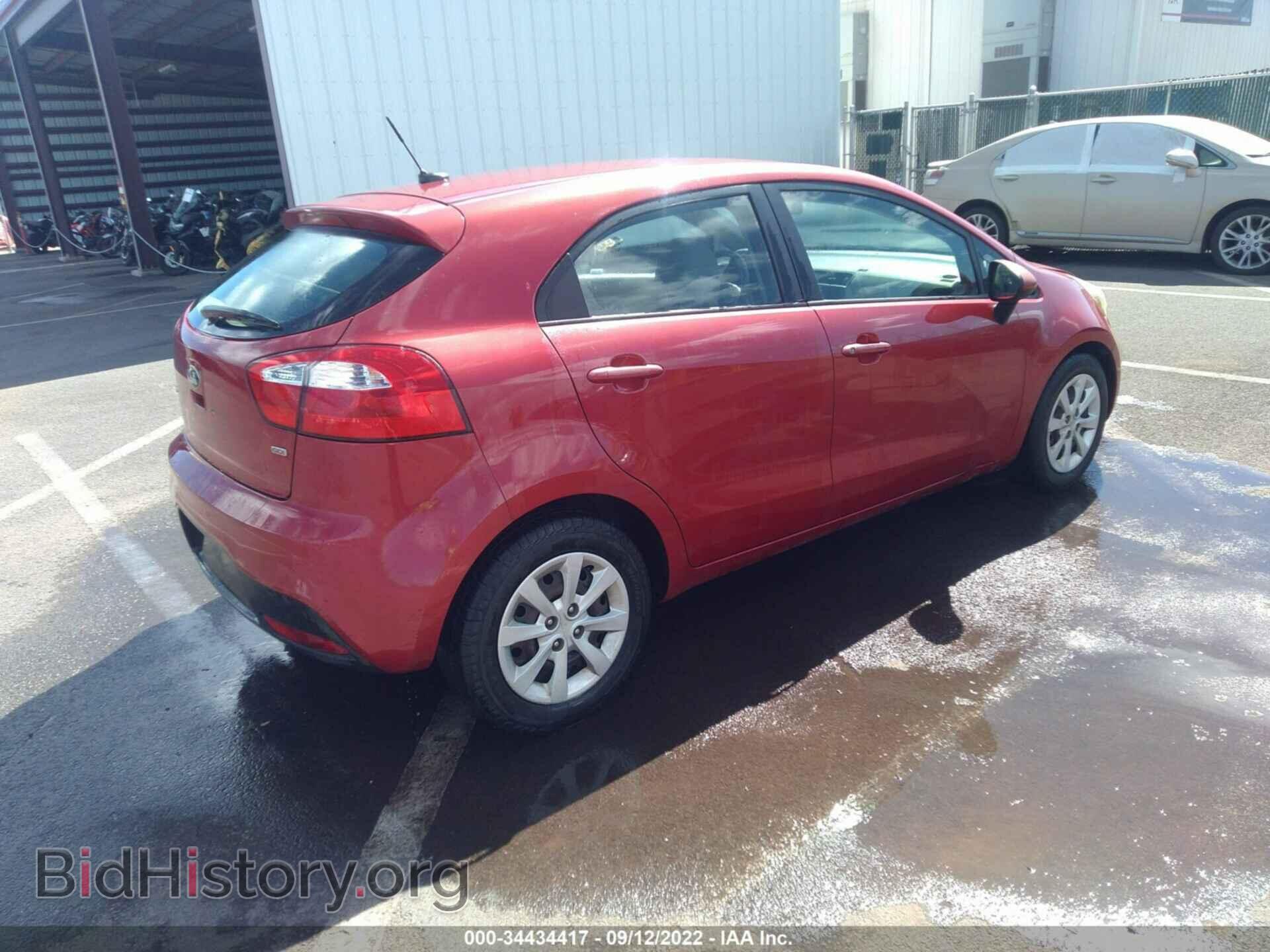 2014 KIA RIO - VIN: KNADM5A32E6373425 - Фото 4