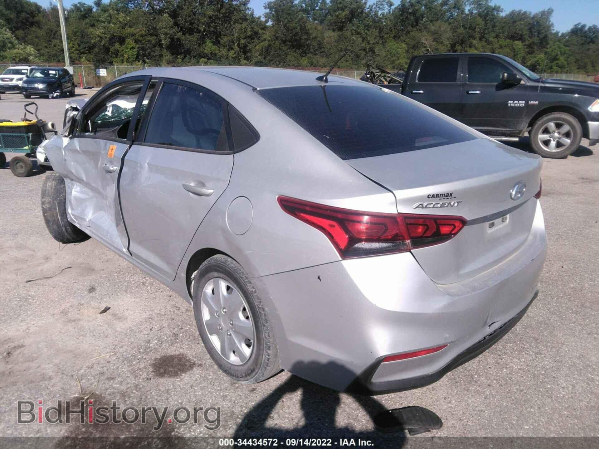 2019 HYUNDAI ACCENT - VIN: 3KPC24A3XKE059722 - Фото 3