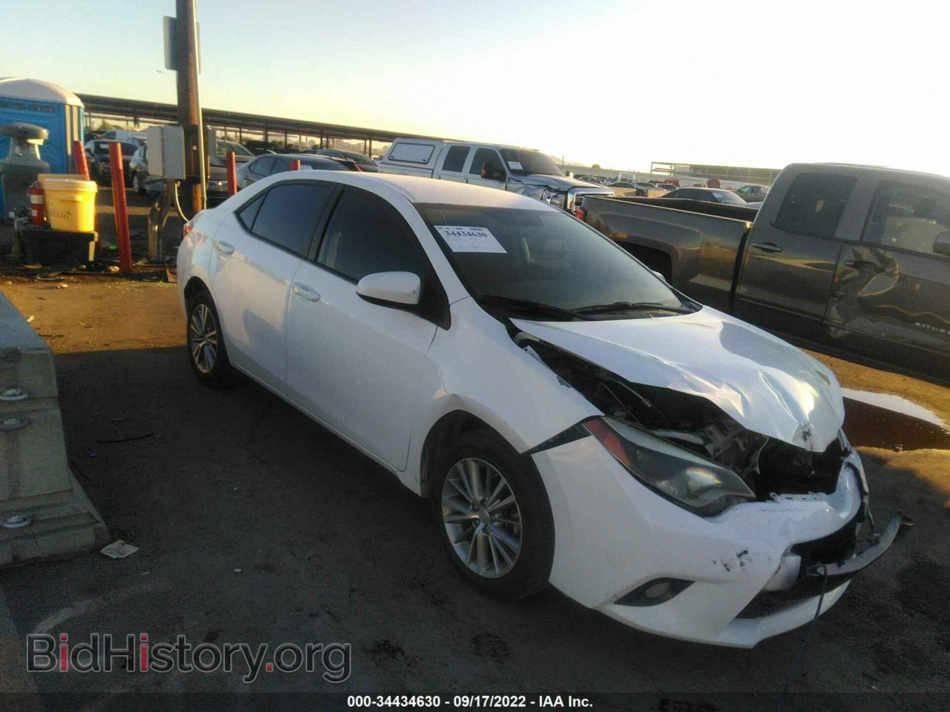 Photo 5YFBURHE6FP342777 - TOYOTA COROLLA 2015