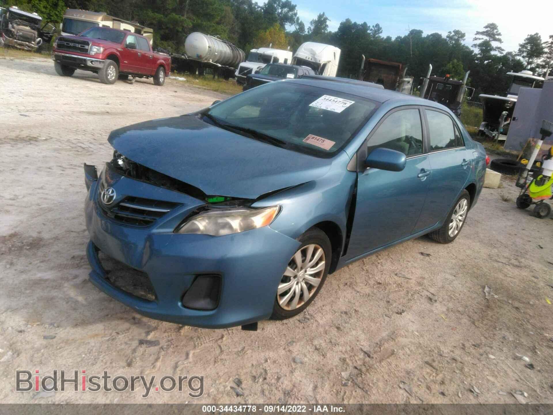 2013 TOYOTA COROLLA - VIN: 5YFBU4EE4DP211805 - Фото 2