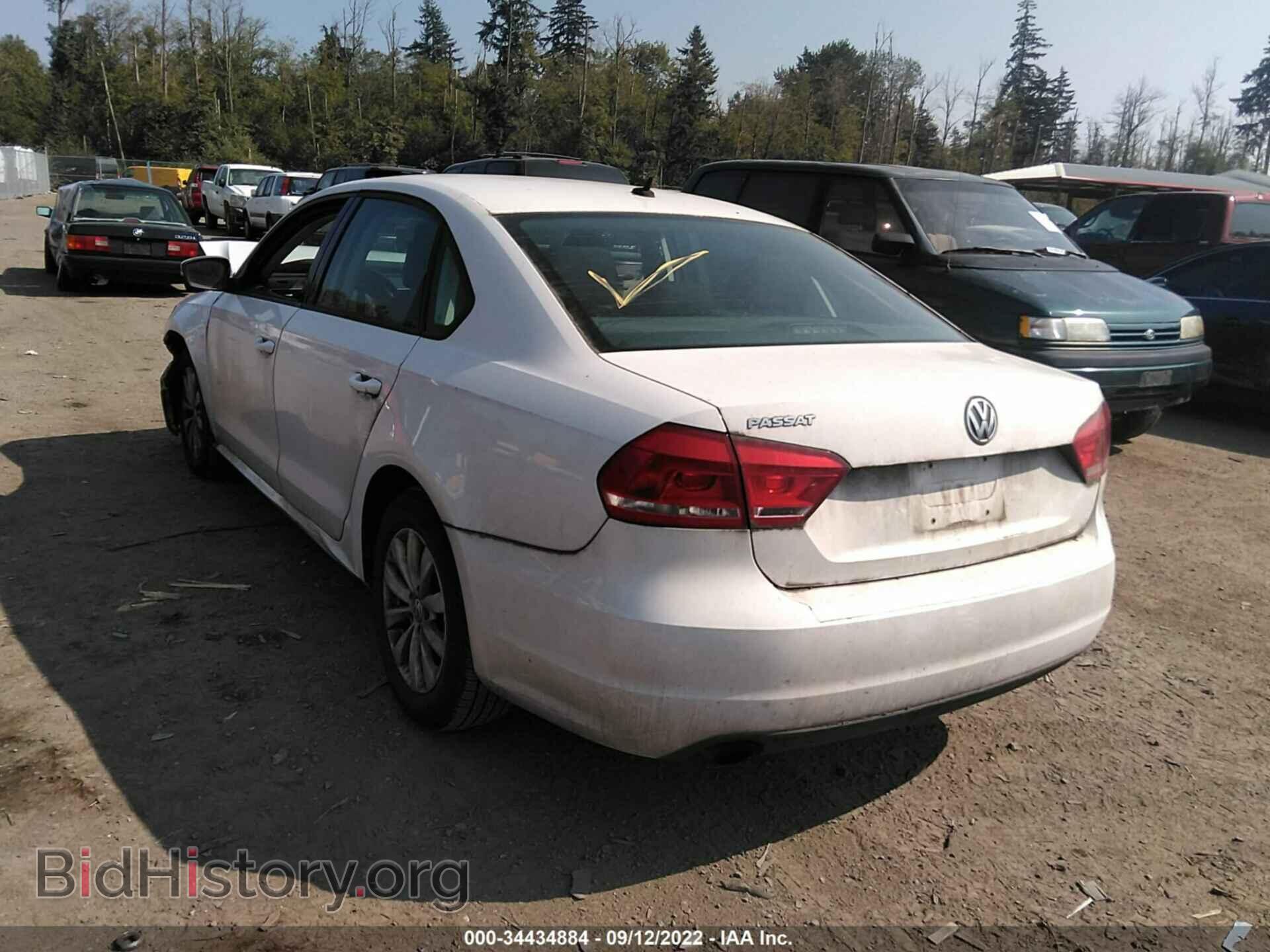 2013 VOLKSWAGEN PASSAT - VIN: 1VWAP7A36DC024483 - Фото 3