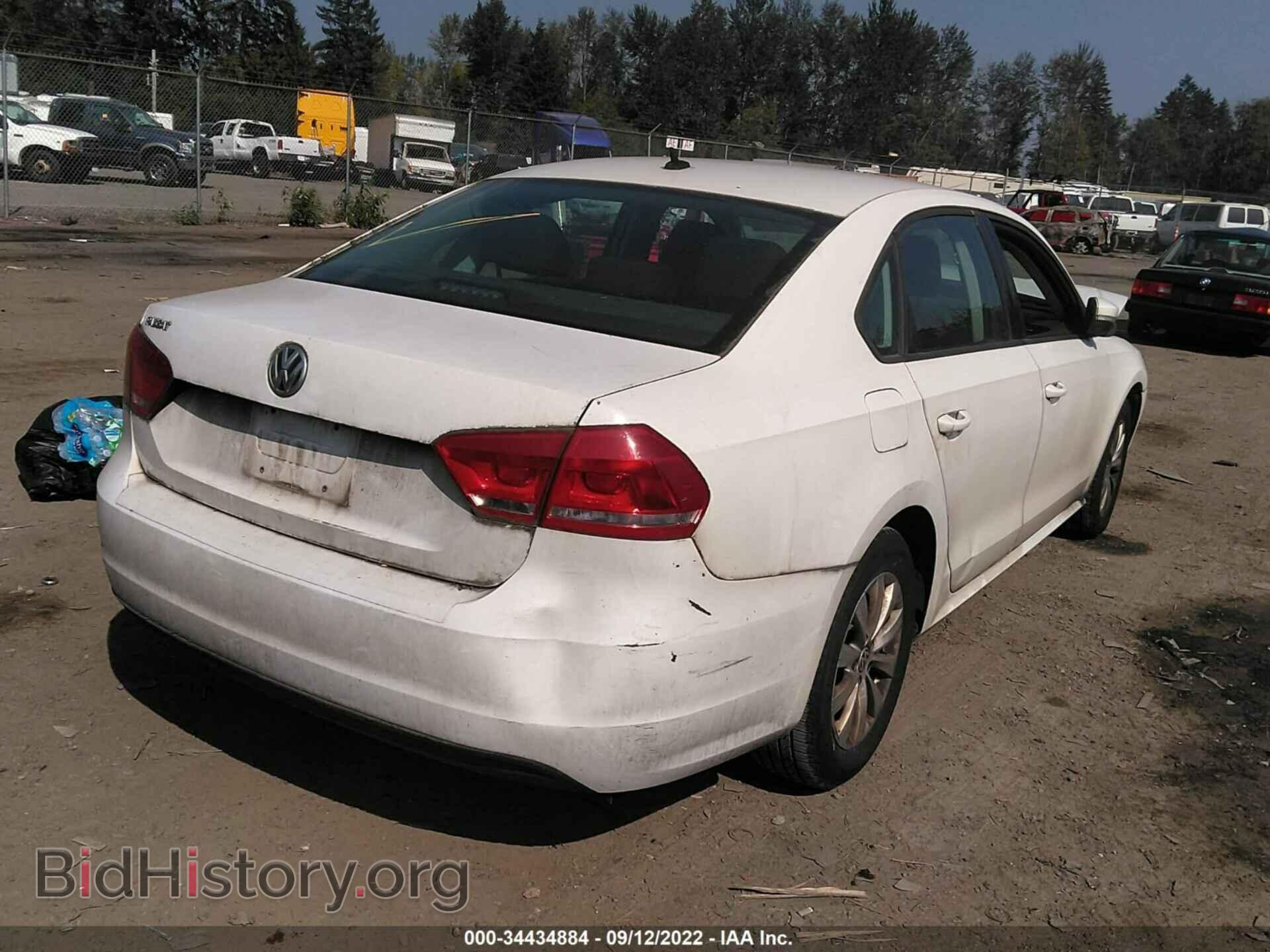 2013 VOLKSWAGEN PASSAT - VIN: 1VWAP7A36DC024483 - Фото 4