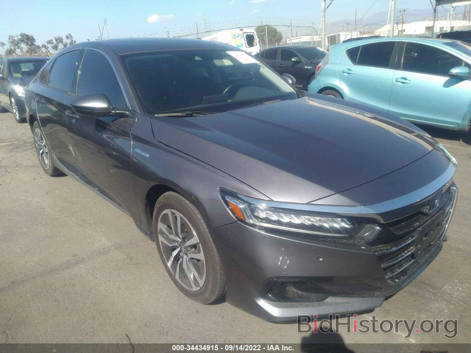 Photo 1HGCV3F57MA002493 - HONDA ACCORD HYBRID 2021