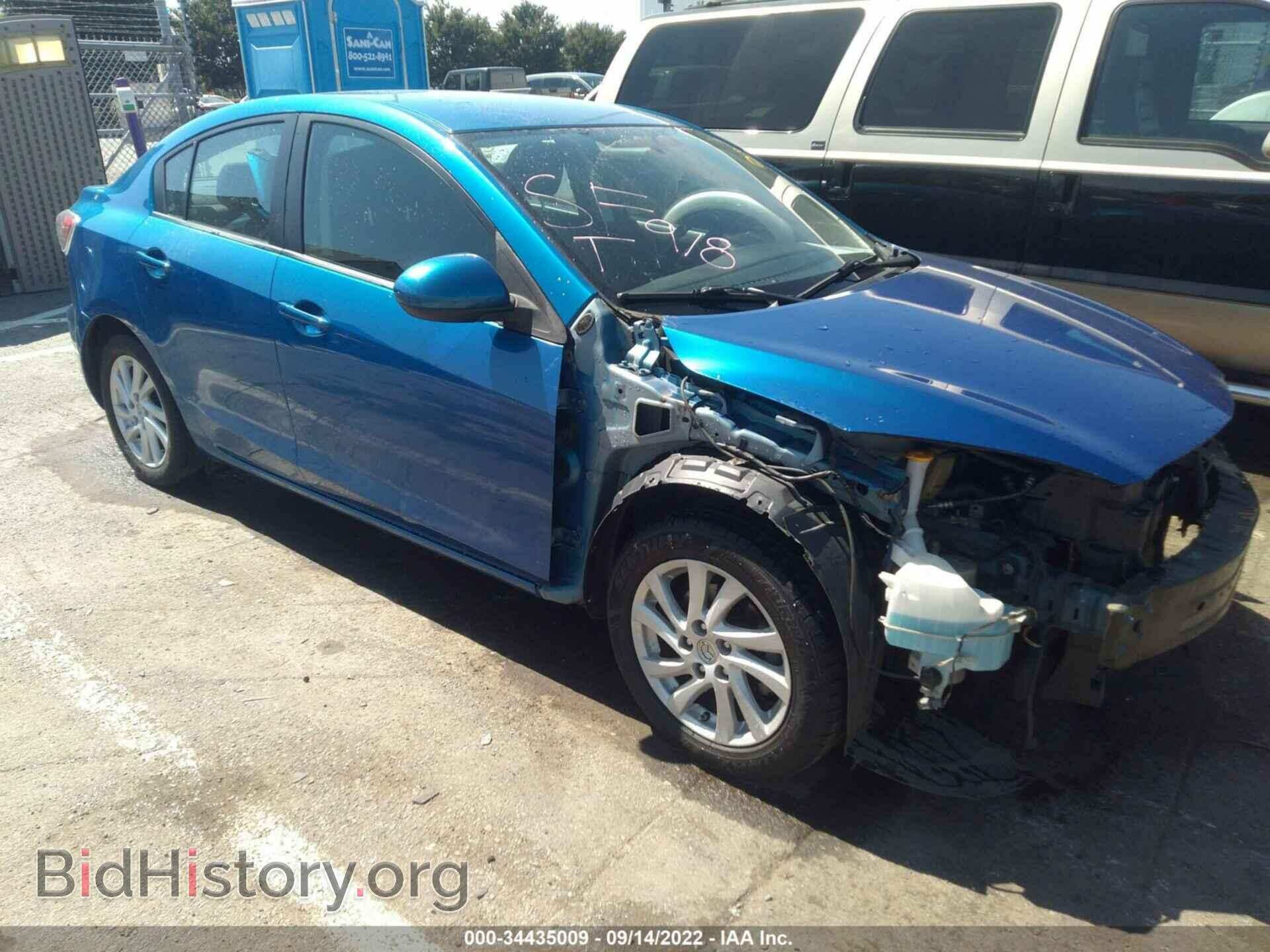 Photo JM1BL1V75C1520138 - MAZDA MAZDA3 2012