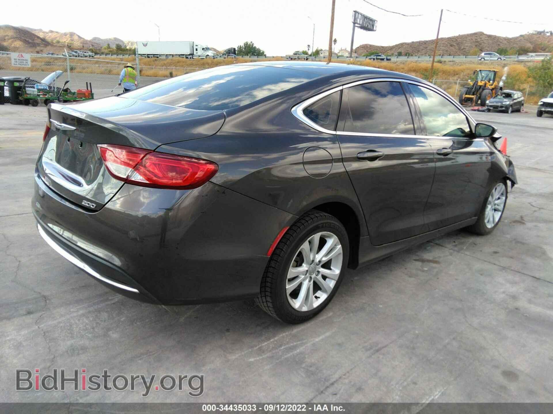 2015 CHRYSLER 200 - VIN: 1C3CCCAB0FN630946 - Фото 4