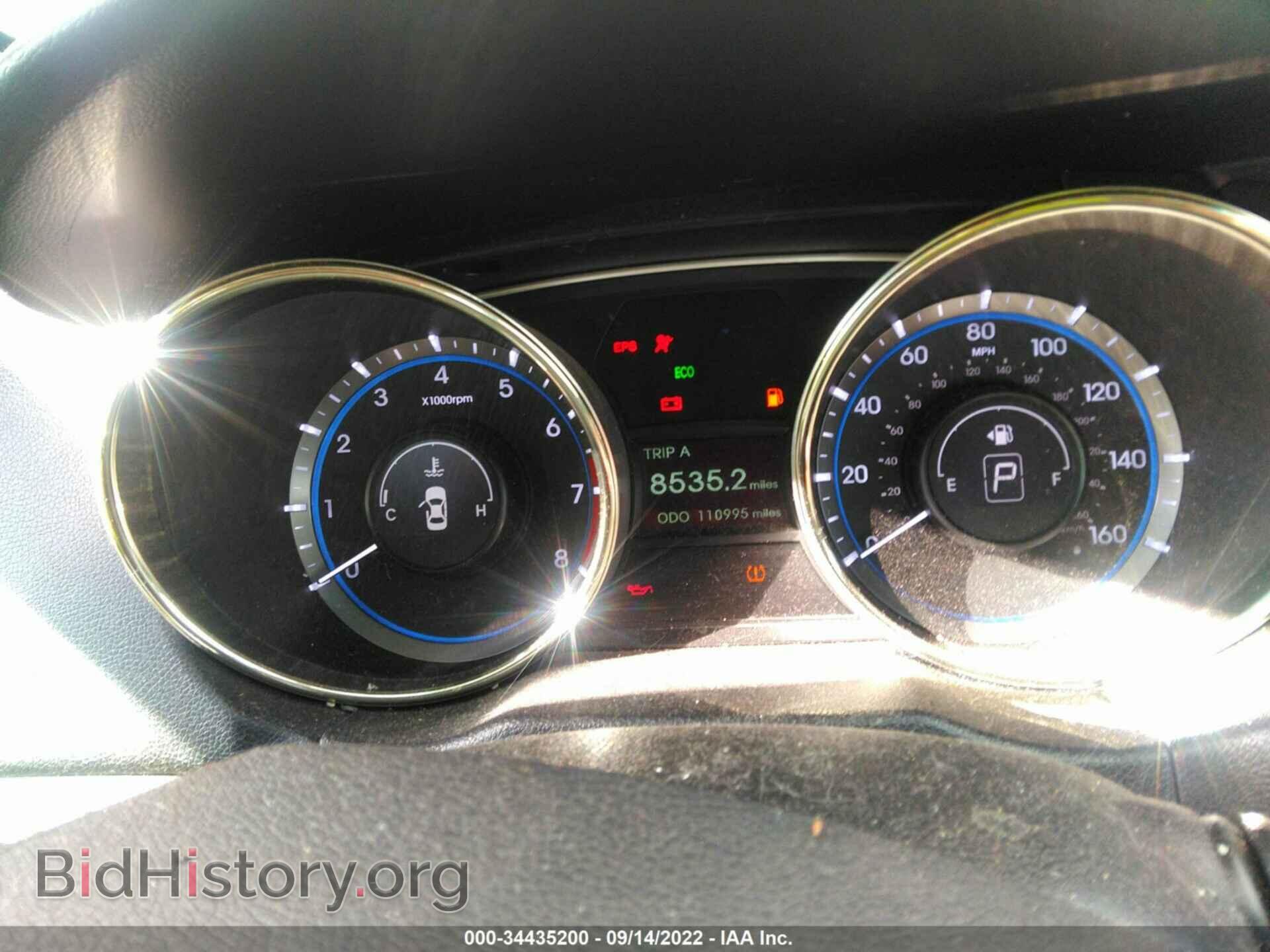 2012 HYUNDAI SONATA - VIN: 5NPEB4AC1CH401385 - Фото 7