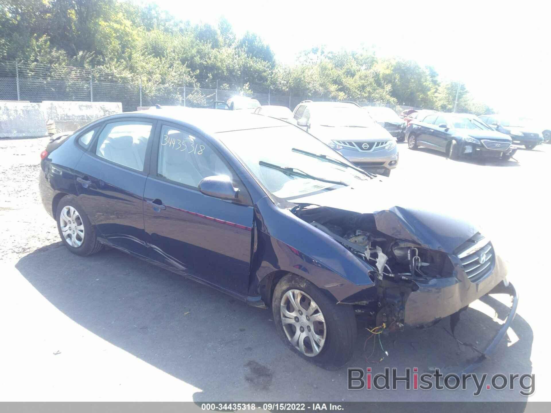 Photo KMHDU46D39U824566 - HYUNDAI ELANTRA 2009