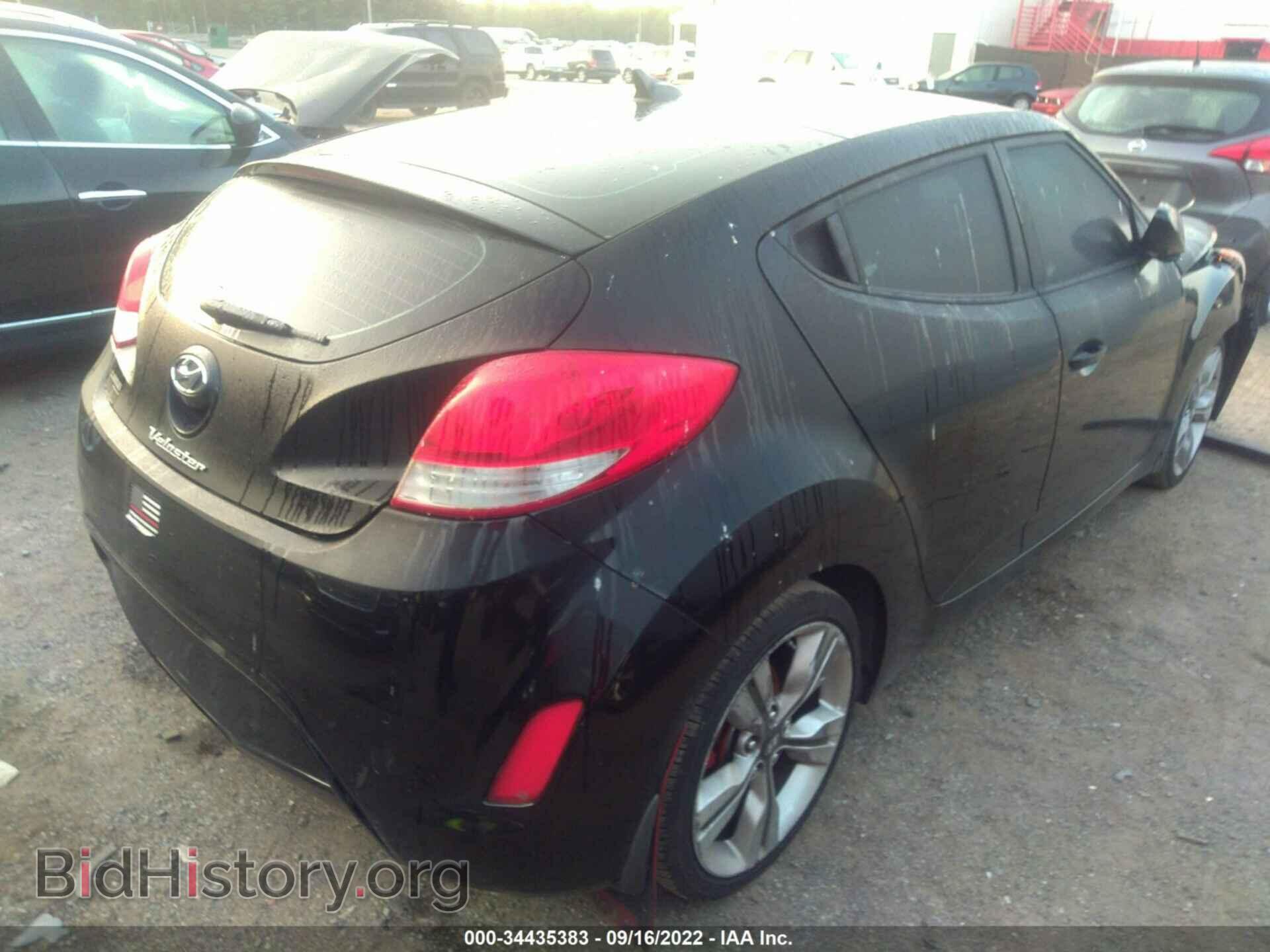 2013 HYUNDAI VELOSTER - VIN: KMHTC6AD1DU123728 - Фото 4