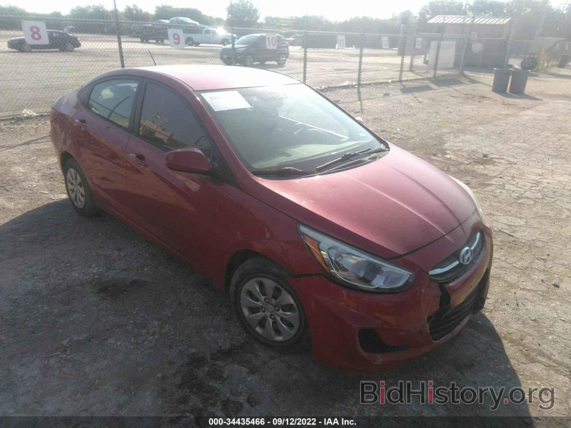 Photo KMHCT4AE5GU031913 - HYUNDAI ACCENT 2016