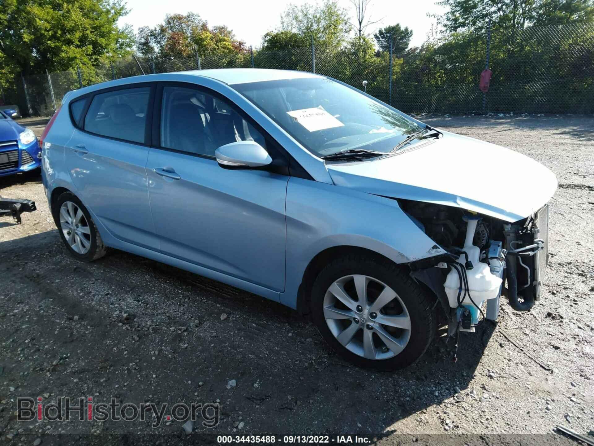 Photo KMHCU5AEXDU060712 - HYUNDAI ACCENT 2013