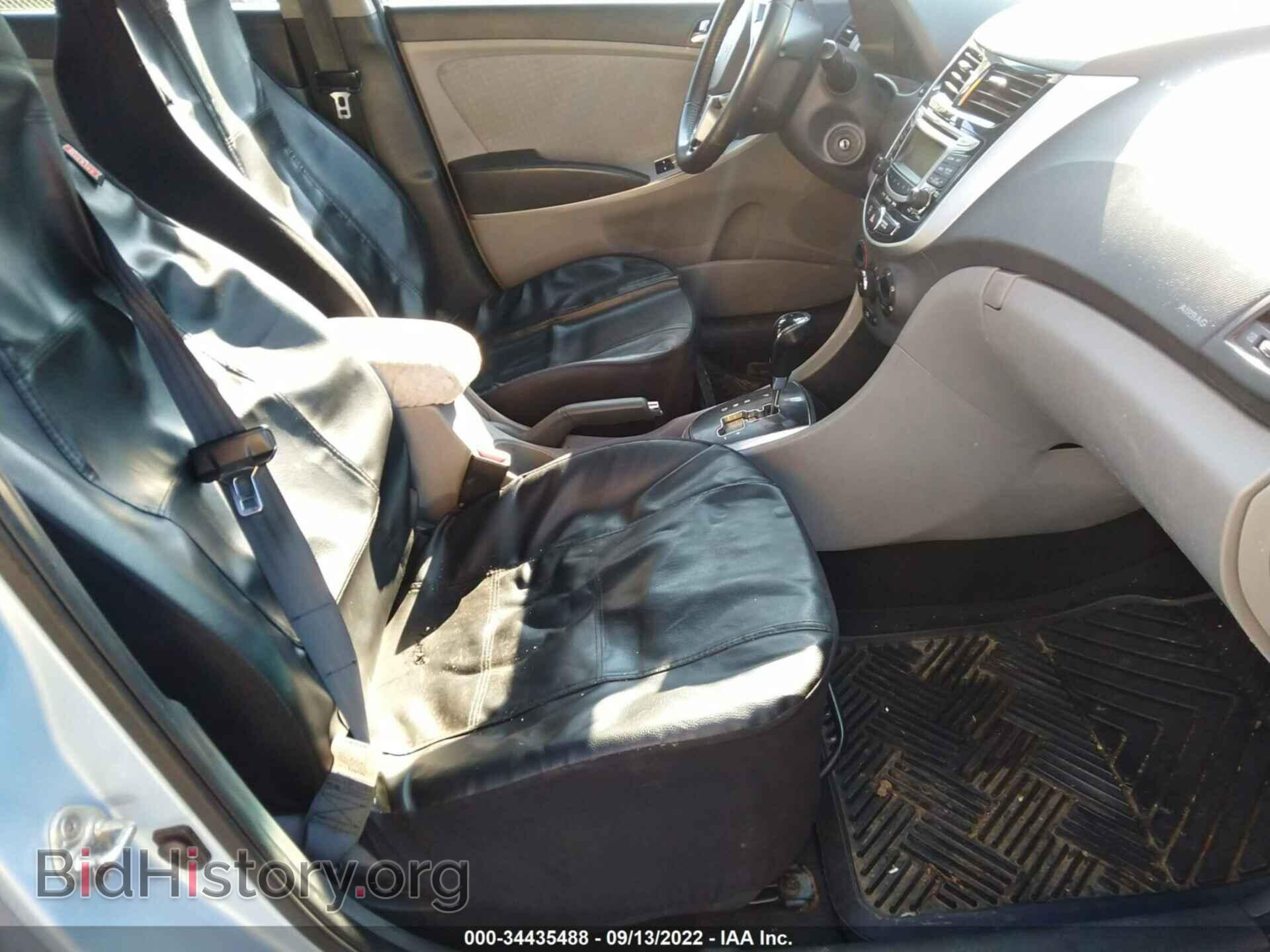 2013 HYUNDAI ACCENT - VIN: KMHCU5AEXDU060712 - Фото 5