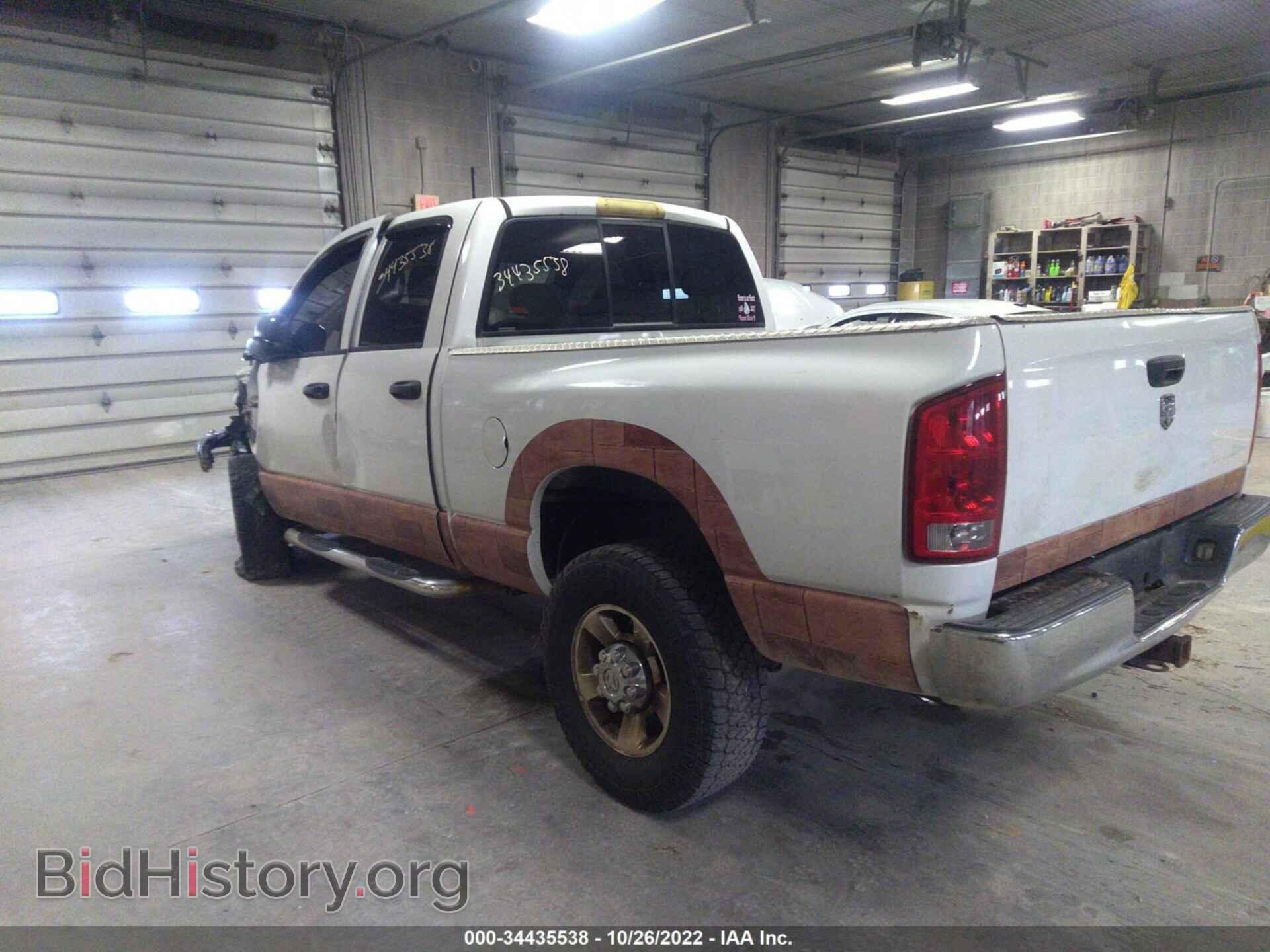 2006 DODGE RAM 2500 - VIN: 3D7KS28C56G290680 - Фото 3