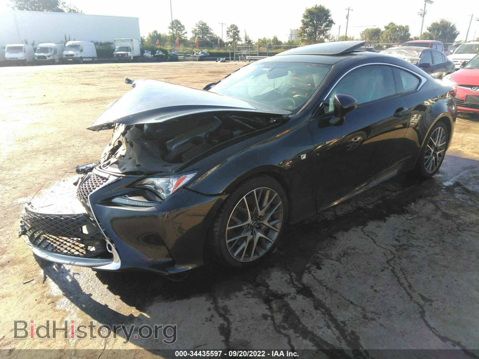 2017 LEXUS RC - VIN: JTHHE5BC7H5016511 - Фото 2