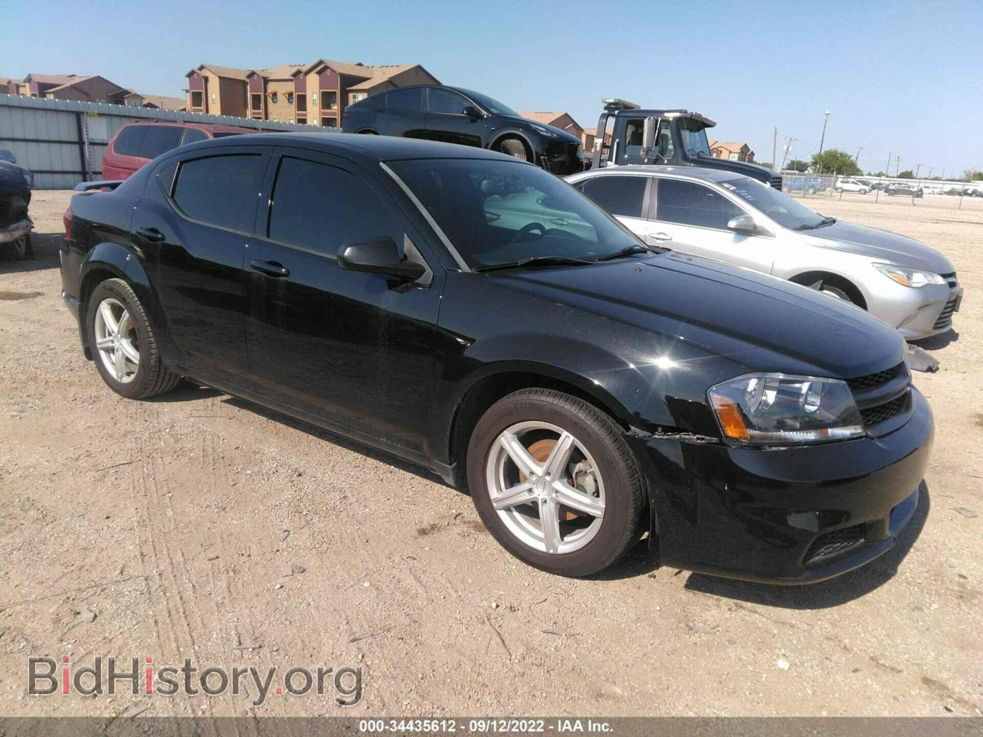 Фотография 1C3CDZAG4EN184231 - DODGE AVENGER 2014