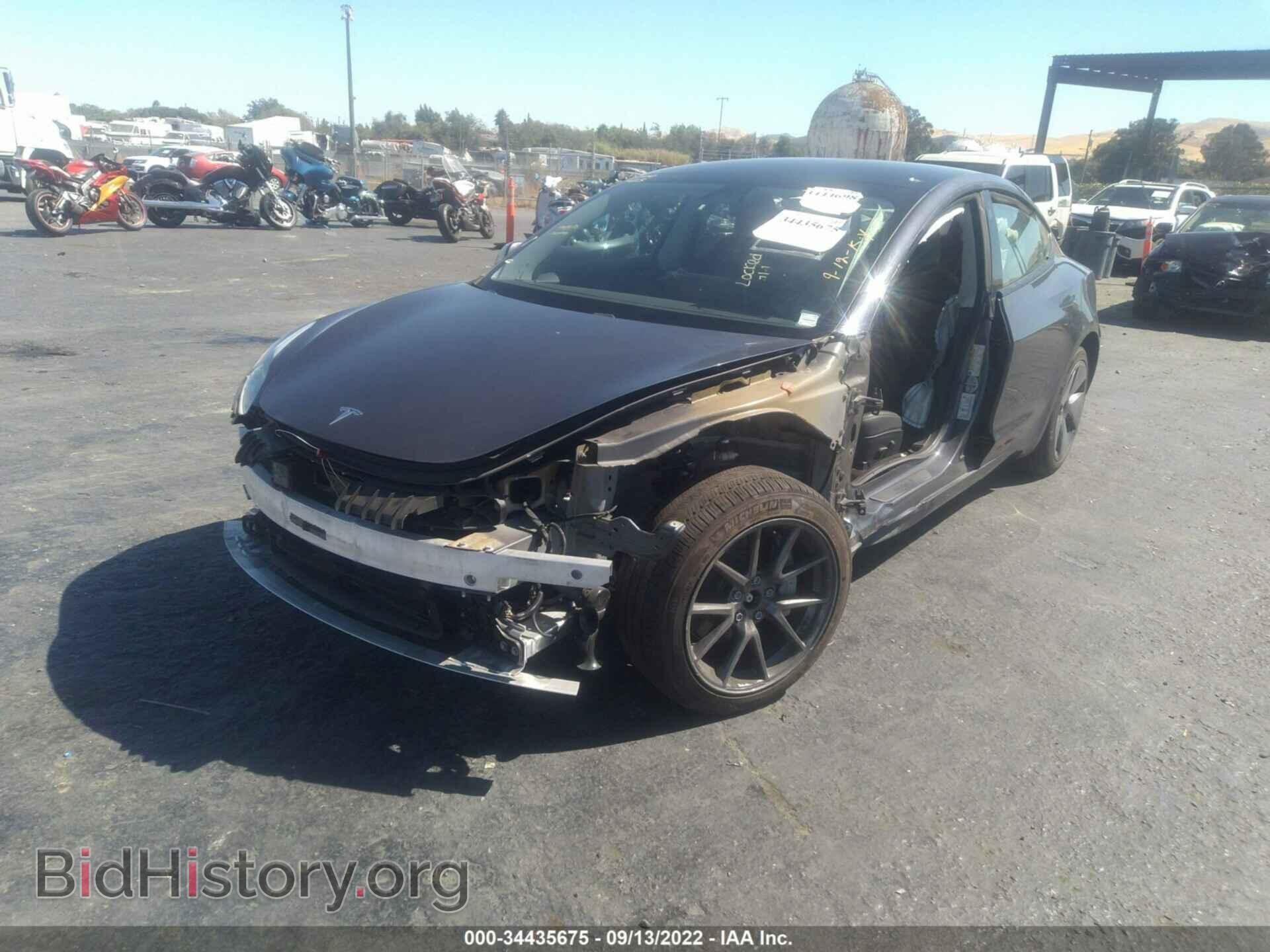 2021 TESLA MODEL 3 - VIN: 5YJ3E1EBXMF939131 - Фото 2