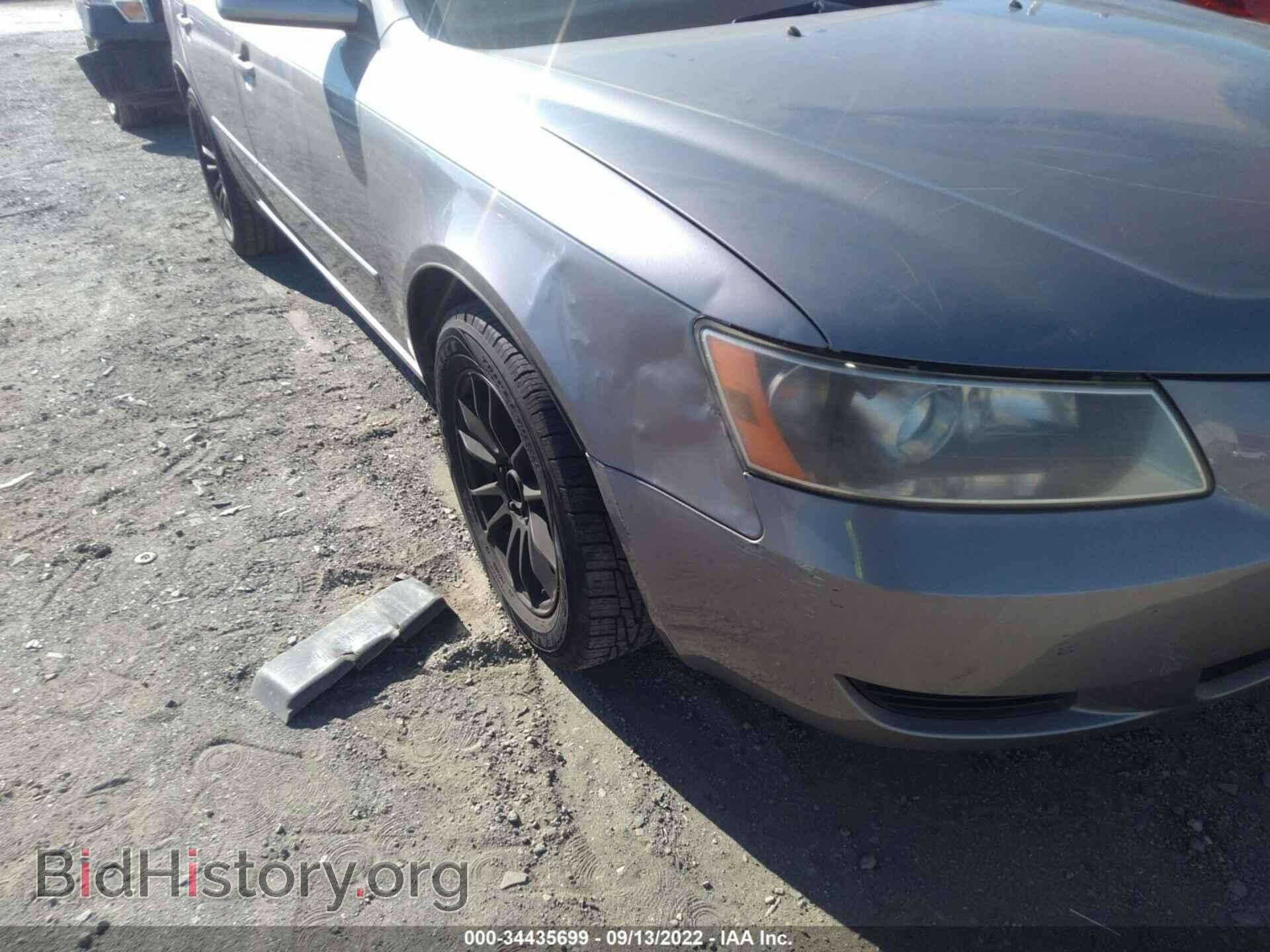 2006 HYUNDAI SONATA - VIN: KMHET46CX6A143607 - Фото 6
