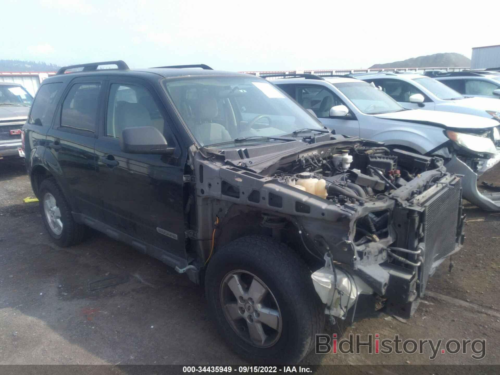 Photo 1FMCU03158KB61249 - FORD ESCAPE 2008