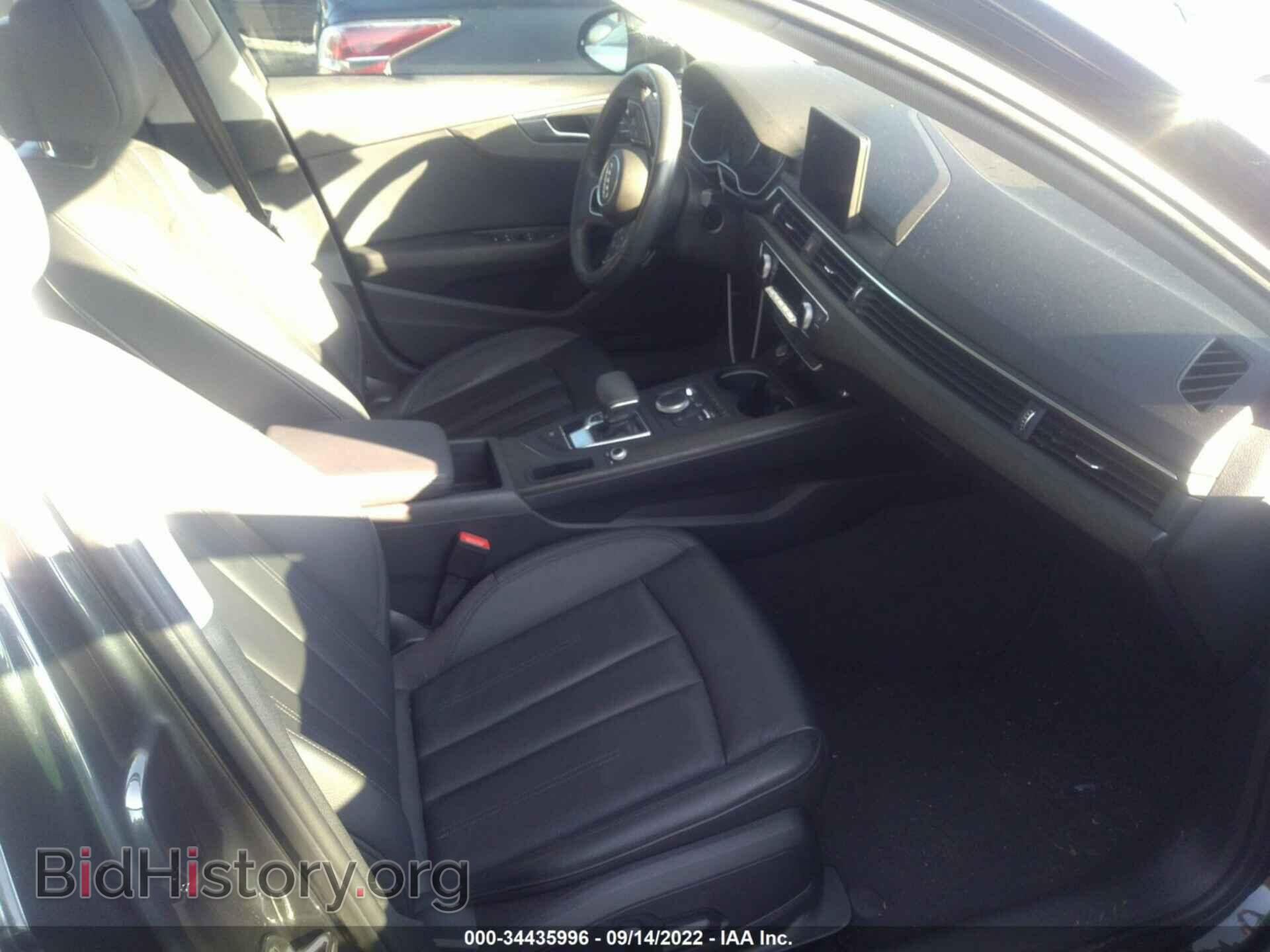2019 AUDI A4 - VIN: WAUGMAF45KA113973 - Photo 5