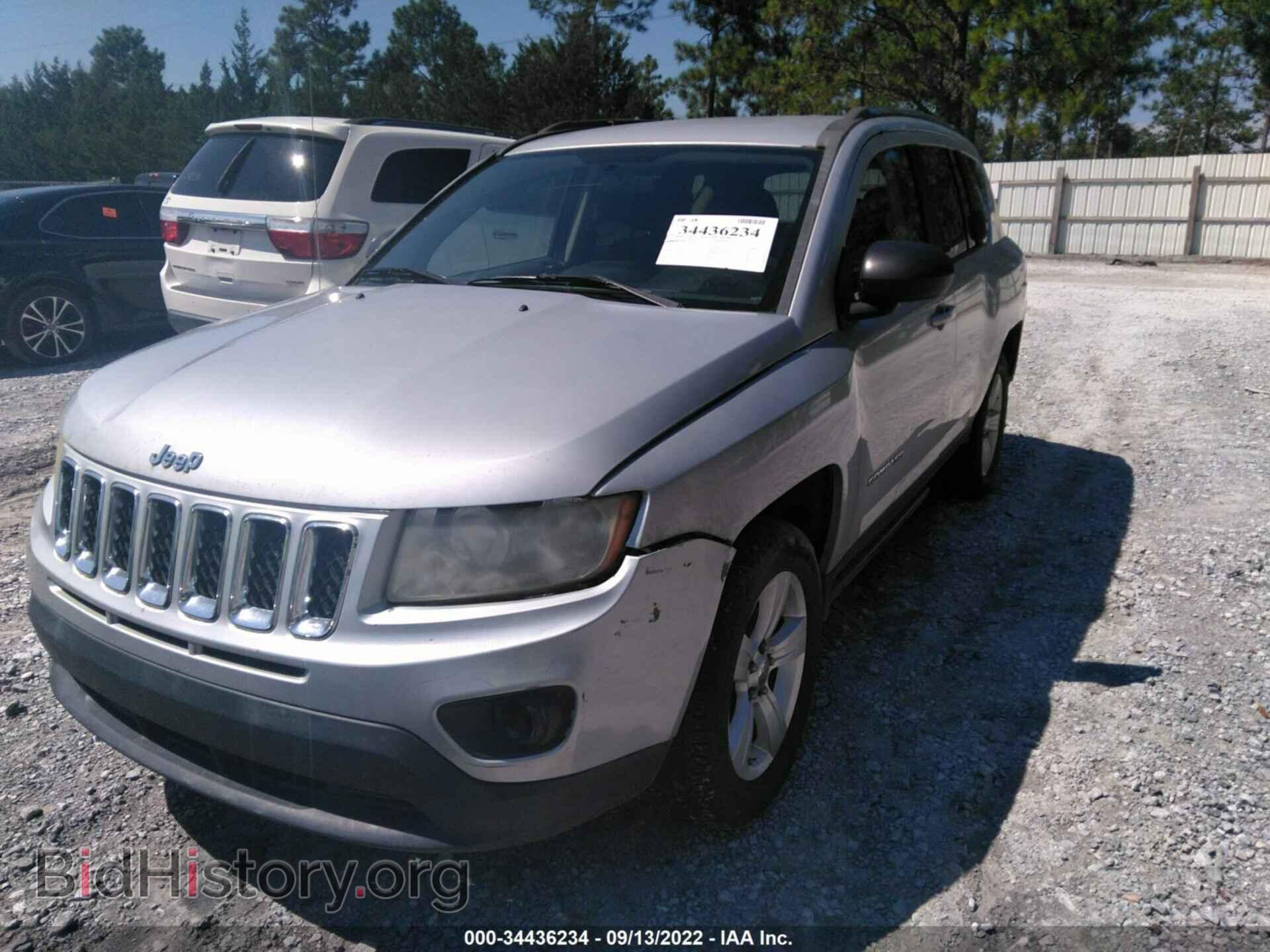 2012 JEEP COMPASS - VIN: 1C4NJCBA2CD718656 - Фото 2