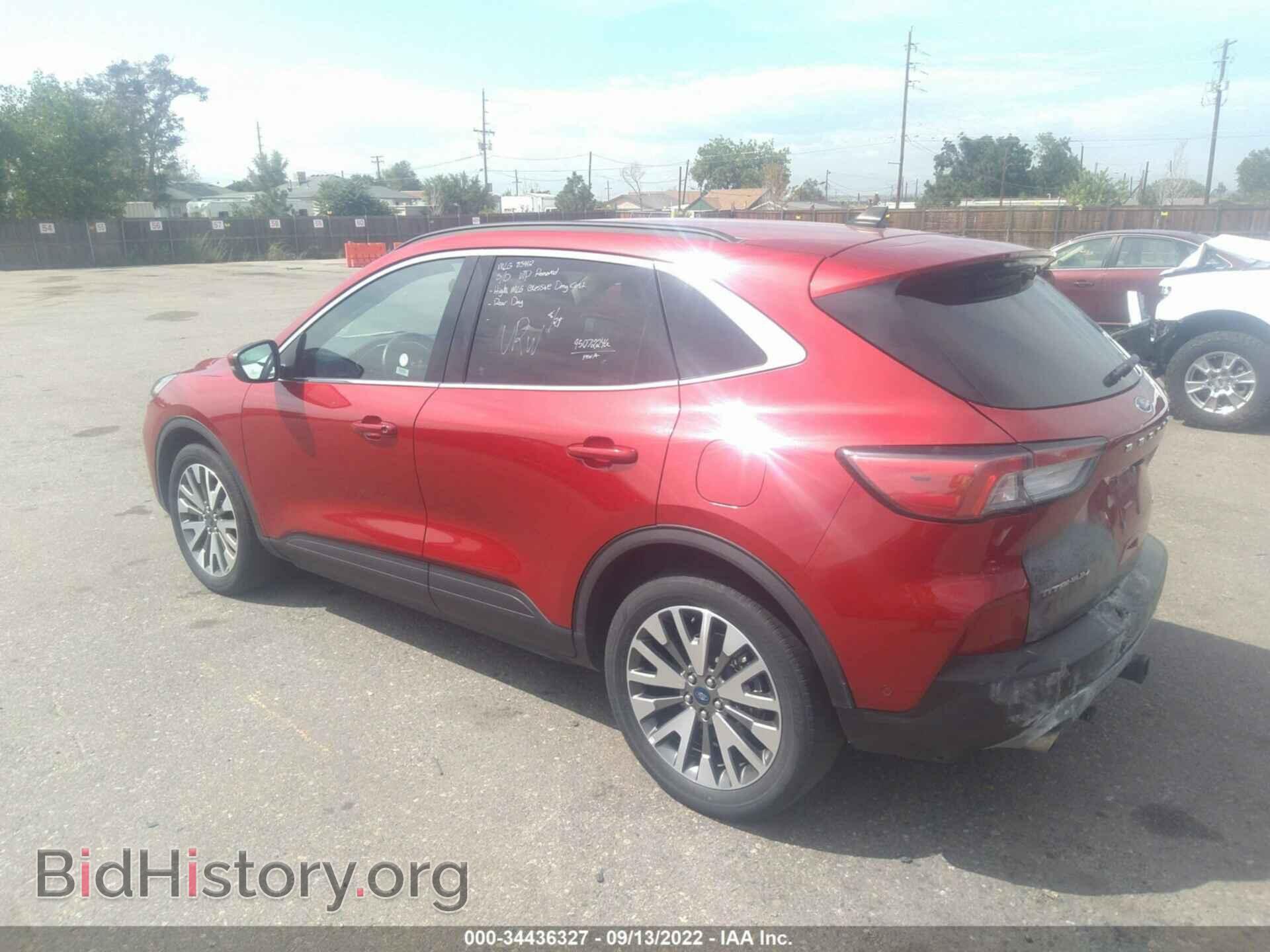 2020 FORD ESCAPE - VIN: 1FMCU9J98LUB25873 - Фото 3