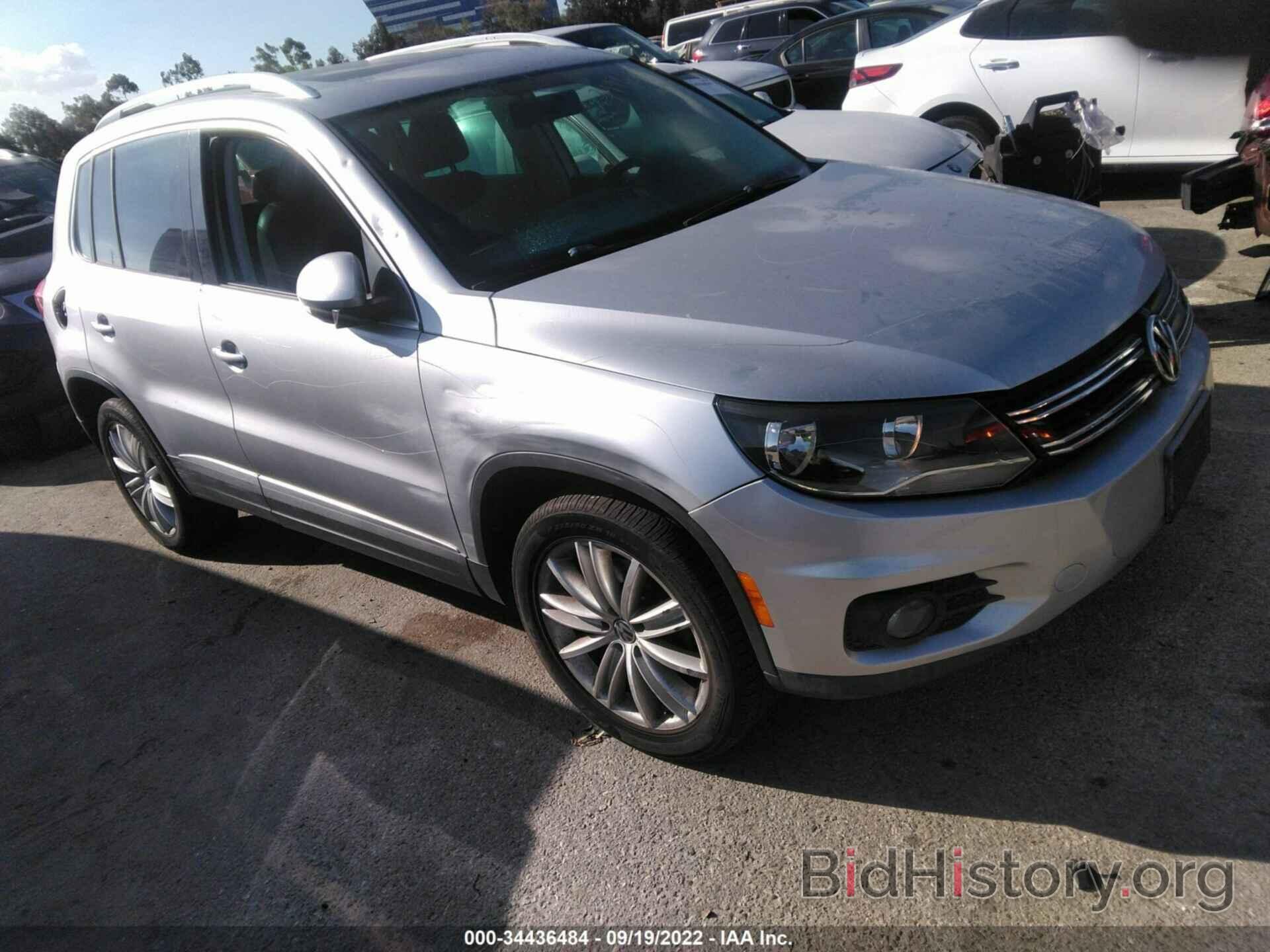 Photo WVGBV7AX8CW543365 - VOLKSWAGEN TIGUAN 2012