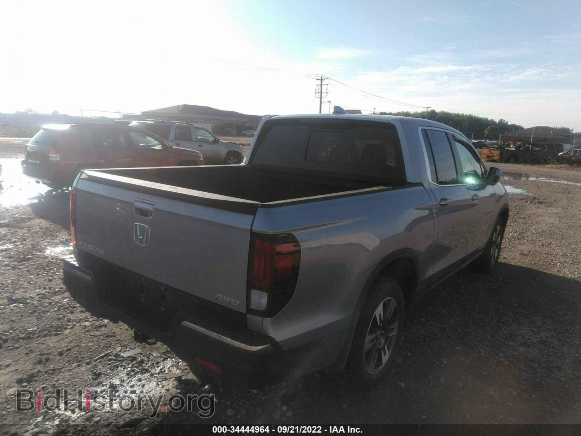 2019 HONDA RIDGELINE - VIN: 5FPYK3F54KB048808 - Фото 4
