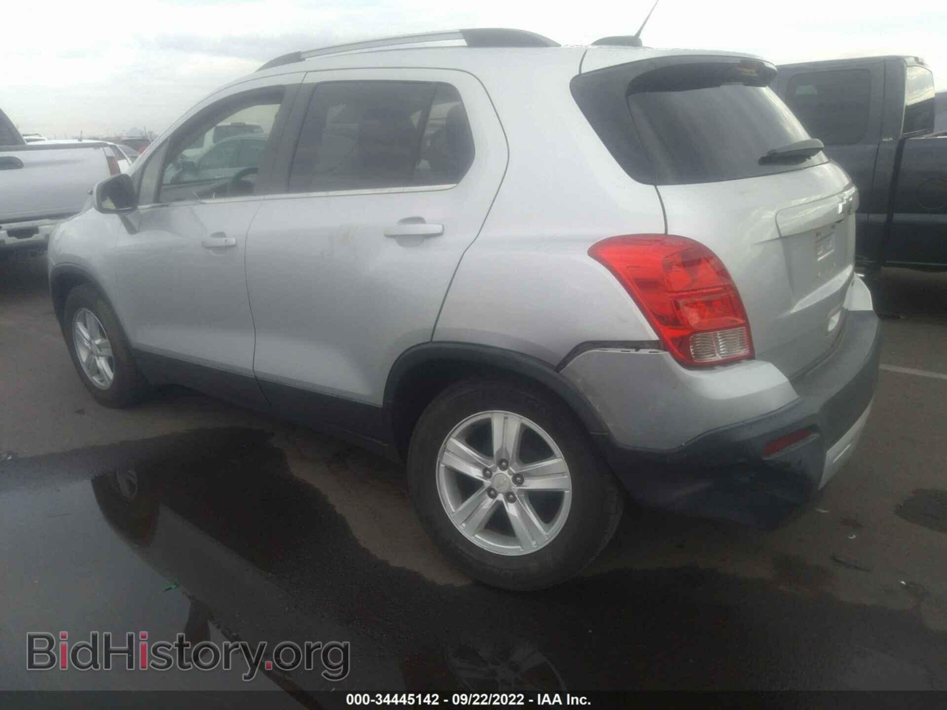 2016 CHEVROLET TRAX - VIN: 3GNCJLSB9GL145312 - Фото 3