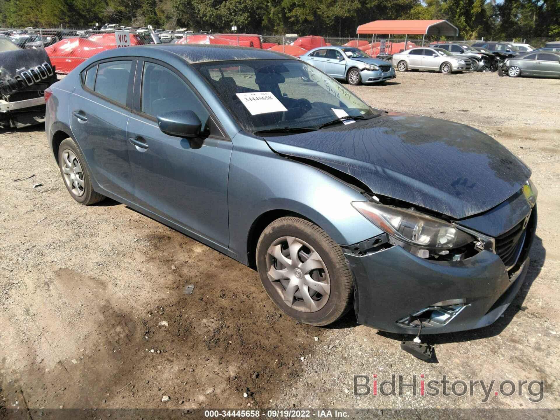 Фотография JM1BM1T7XG1301262 - MAZDA MAZDA3 2016