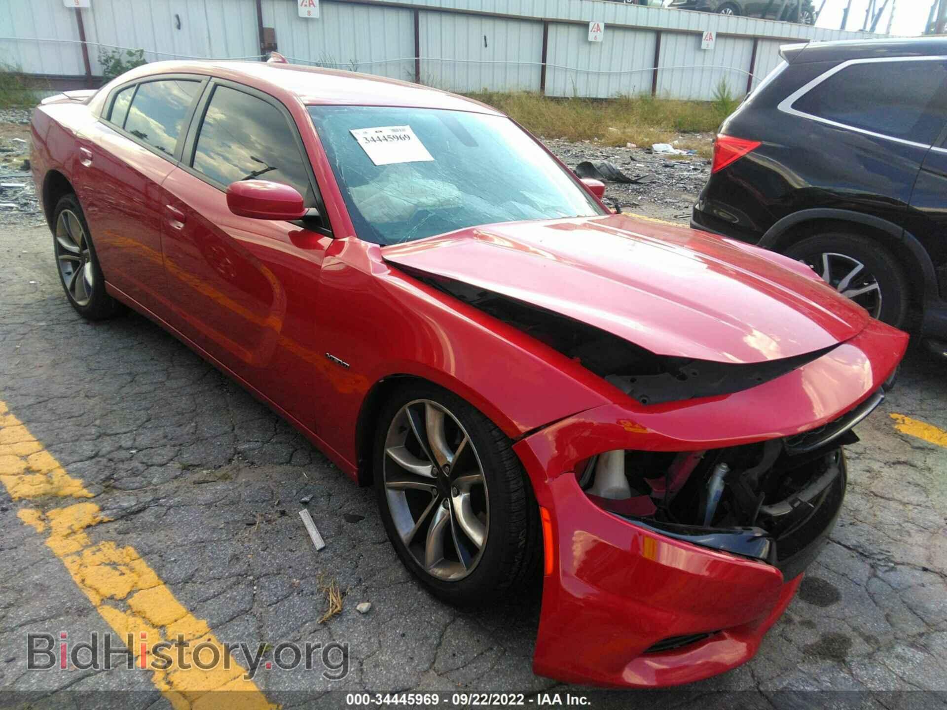 Photo 2C3CDXCT9FH741966 - DODGE CHARGER 2015