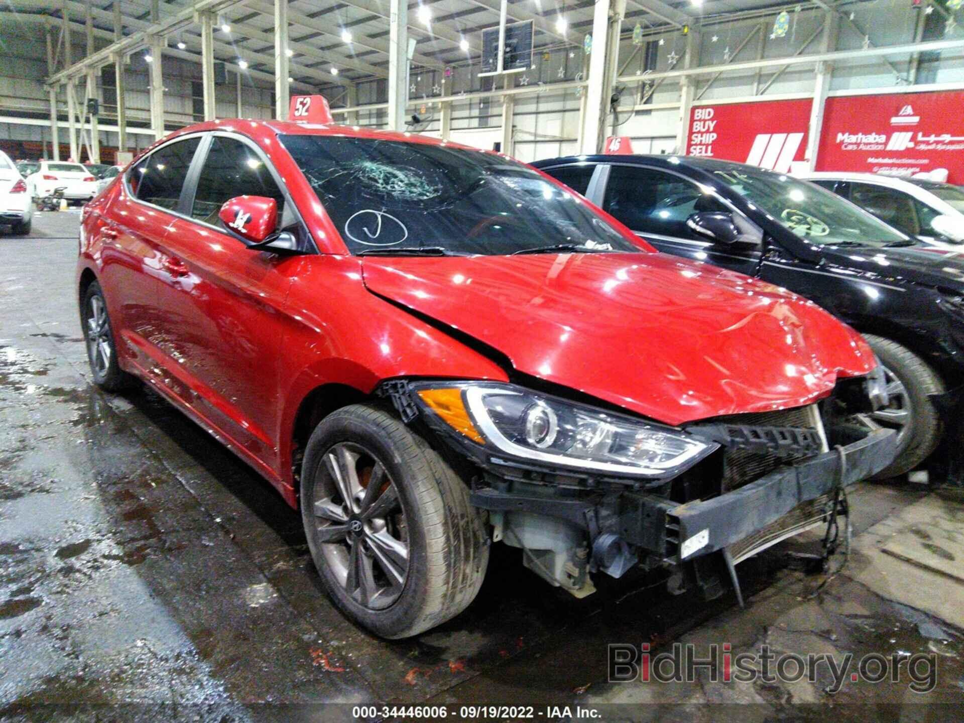 Photo 00PD84LF2JH393182 - HYUNDAI ELANTRA 2018