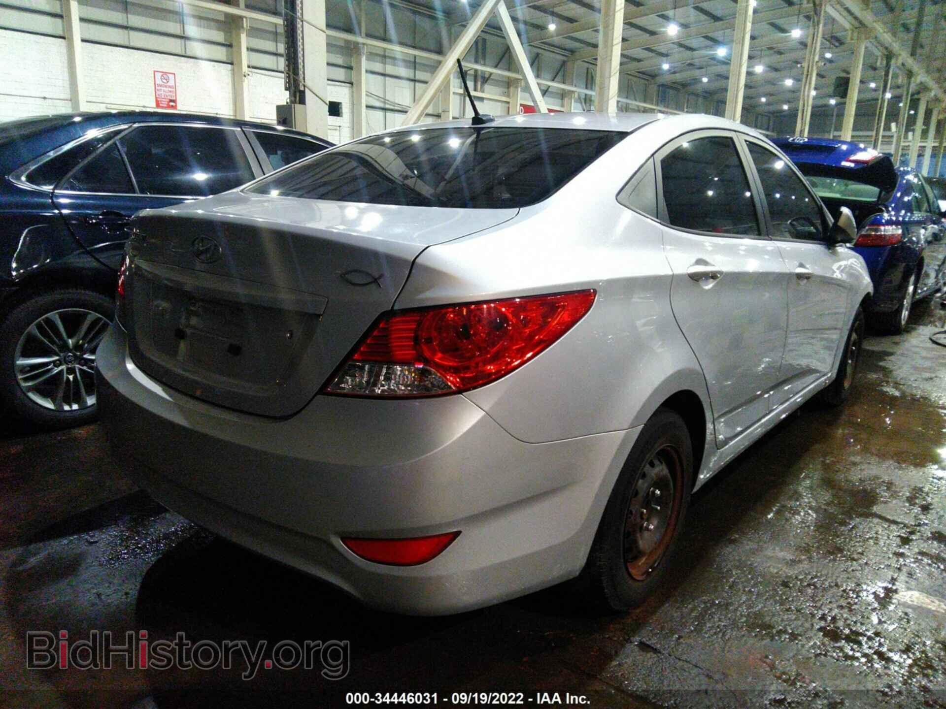 2012 HYUNDAI ACCENT - VIN: 00HCT4AE5CU224928 - Фото 4