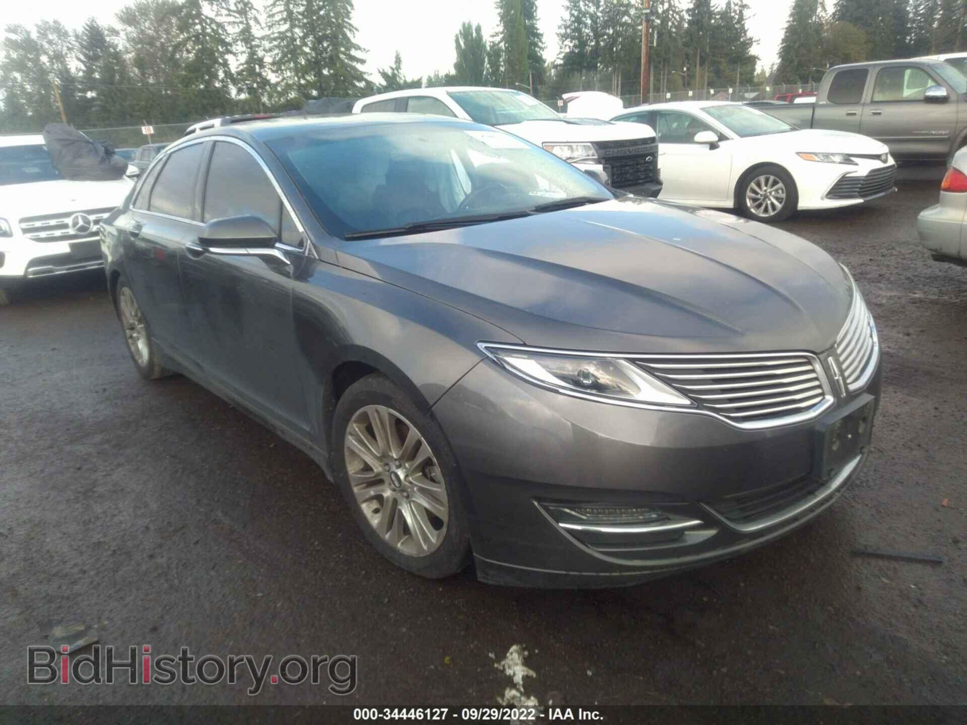 Photo 3LN6L2G99GR609613 - LINCOLN MKZ 2016