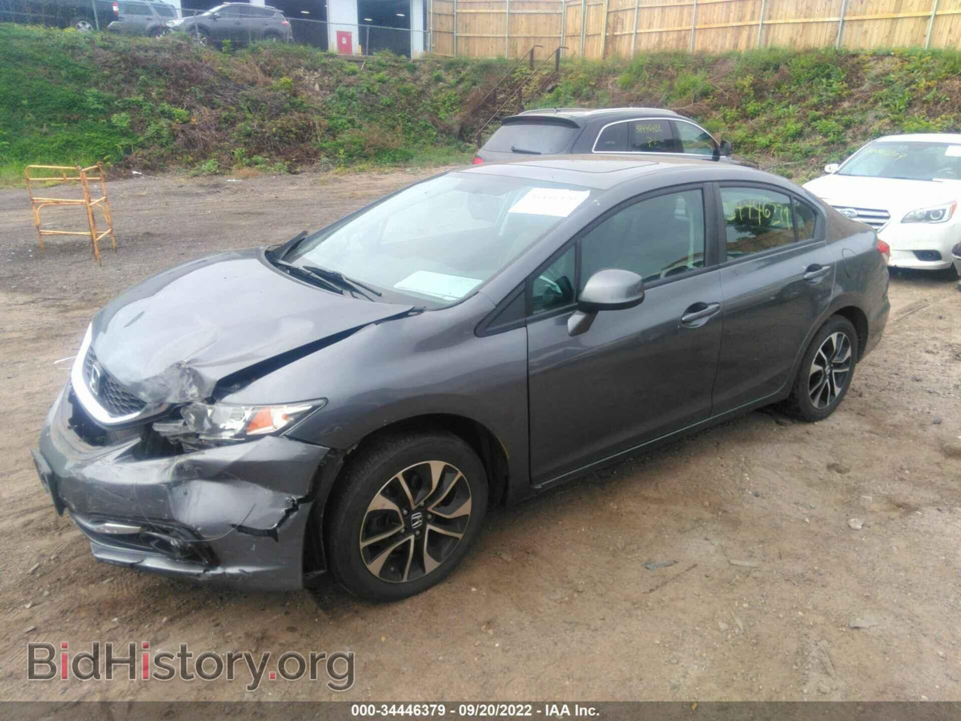 2013 HONDA CIVIC SDN - VIN: 19XFB2F94DE089851 - Фото 2