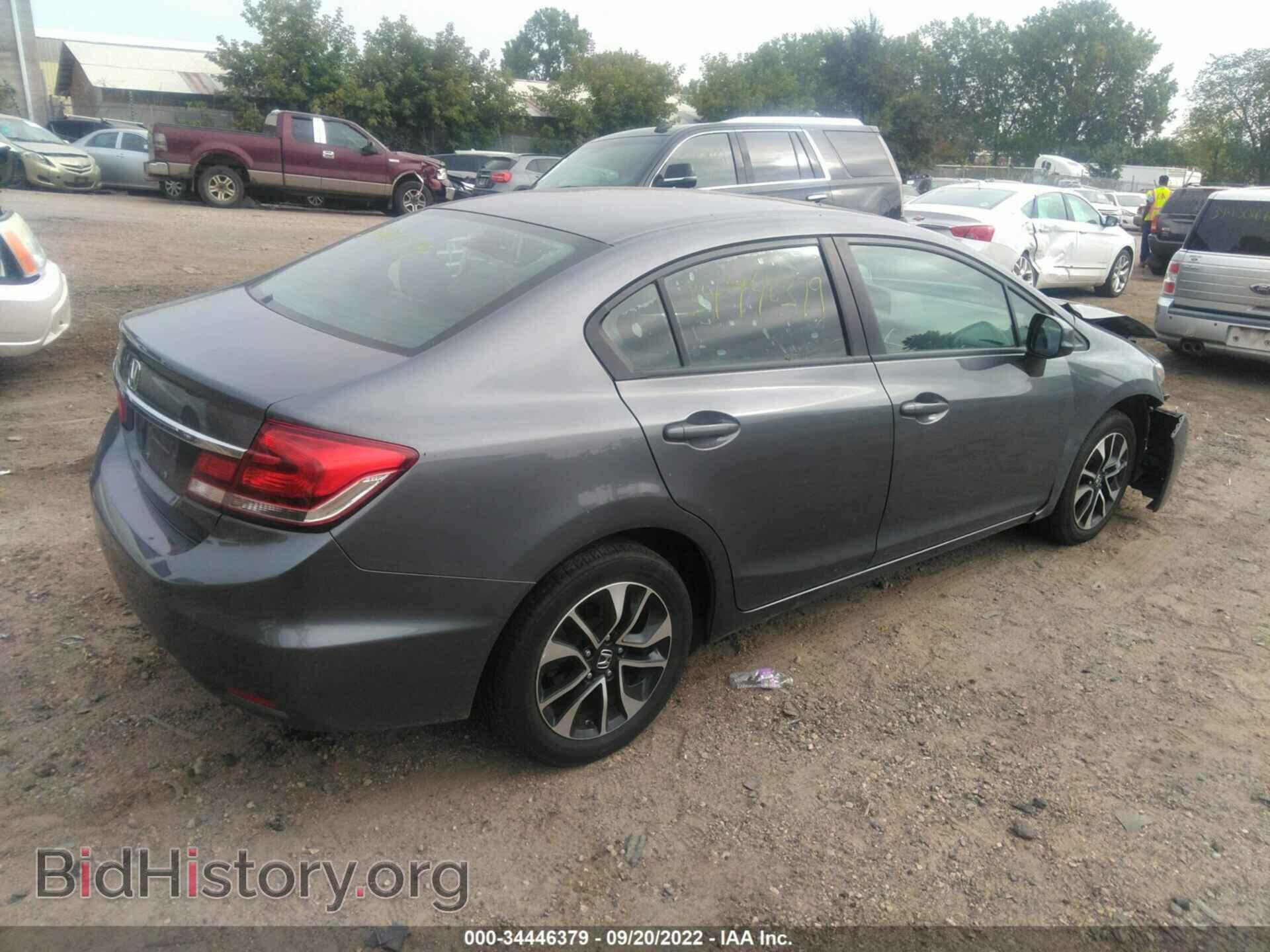 2013 HONDA CIVIC SDN - VIN: 19XFB2F94DE089851 - Фото 4