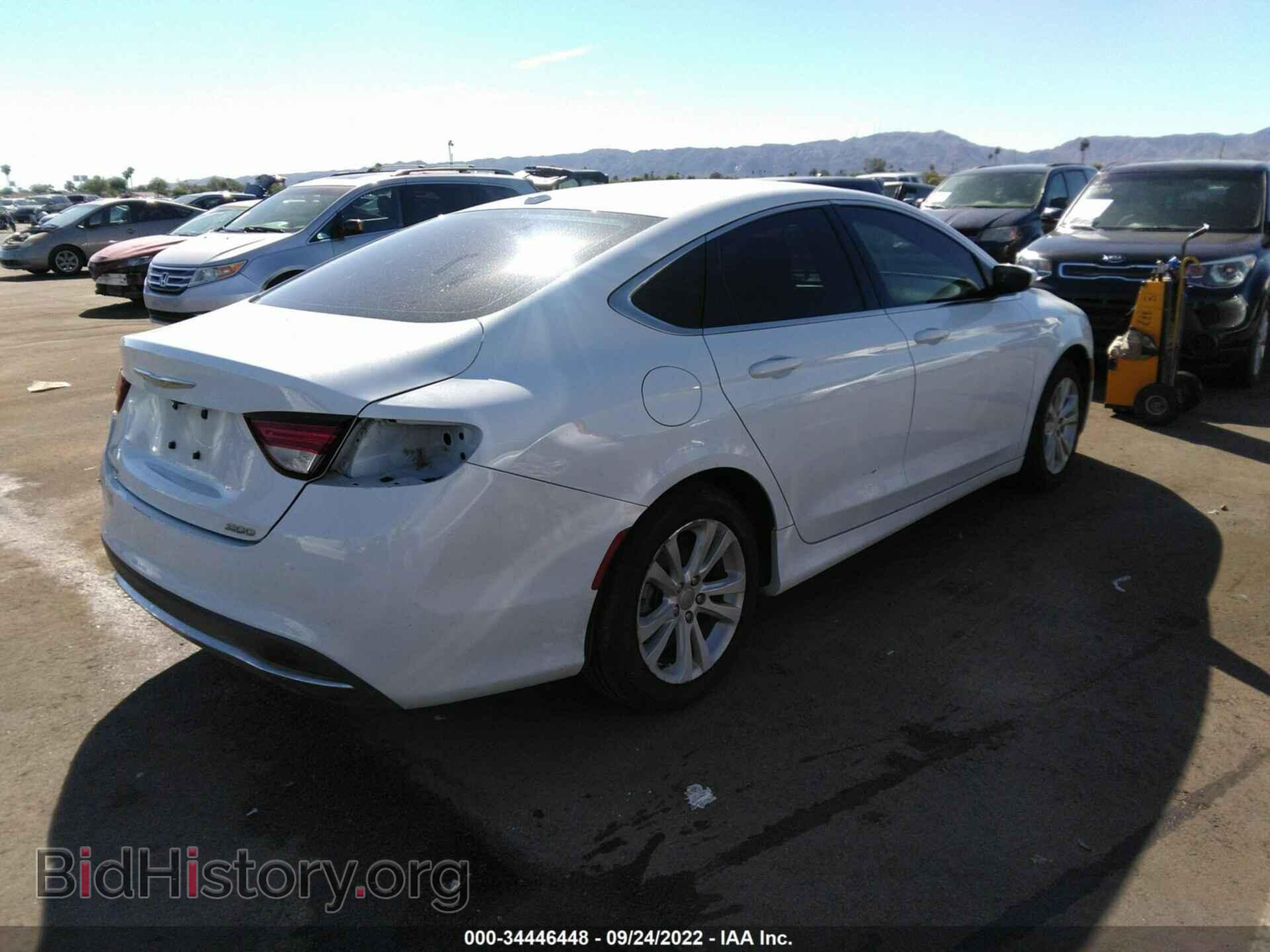 2016 CHRYSLER 200 - VIN: 1C3CCCAB9GN159767 - Фото 4