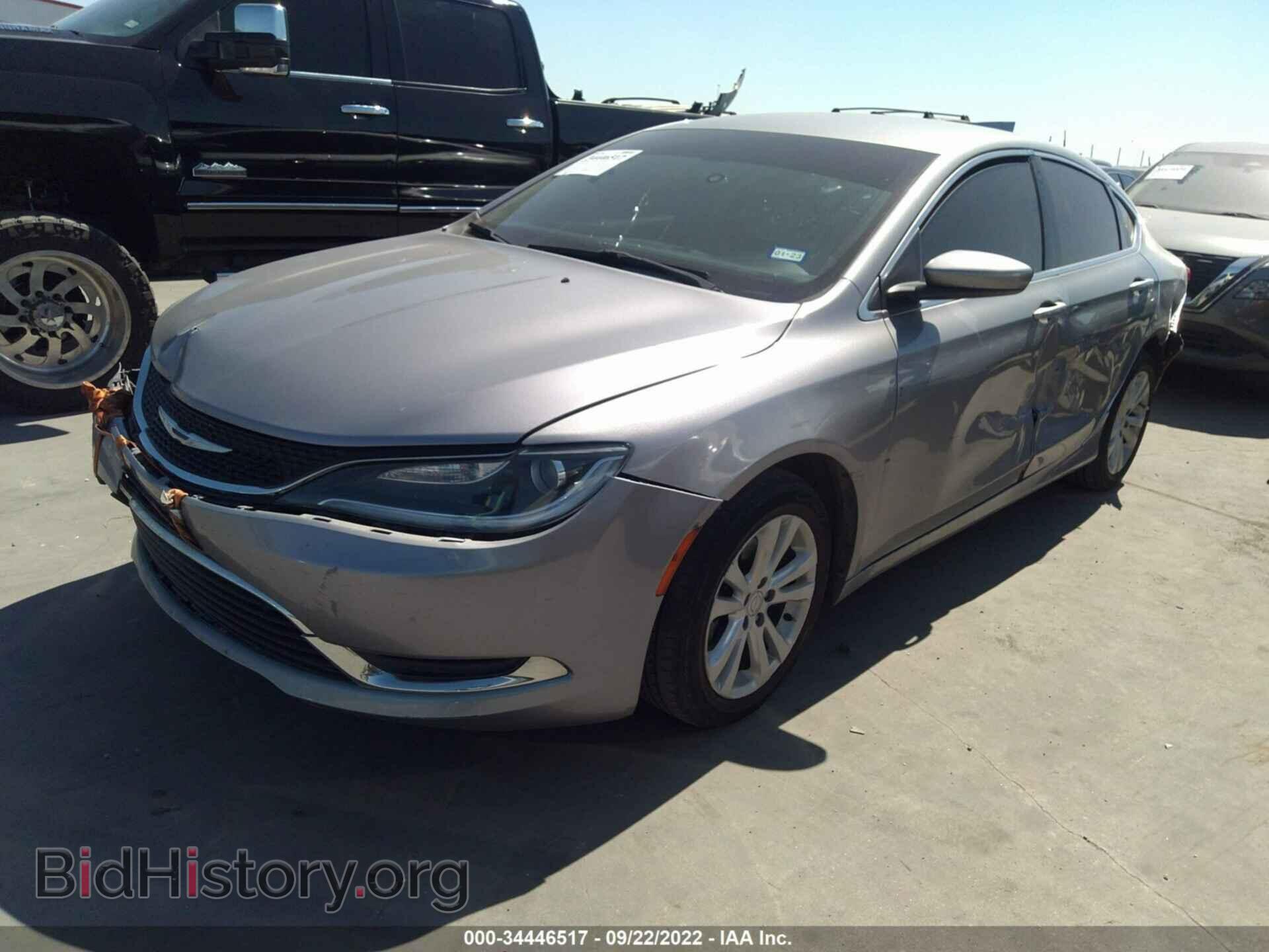2016 CHRYSLER 200 - VIN: 1C3CCCAB3GN165189 - Фото 2