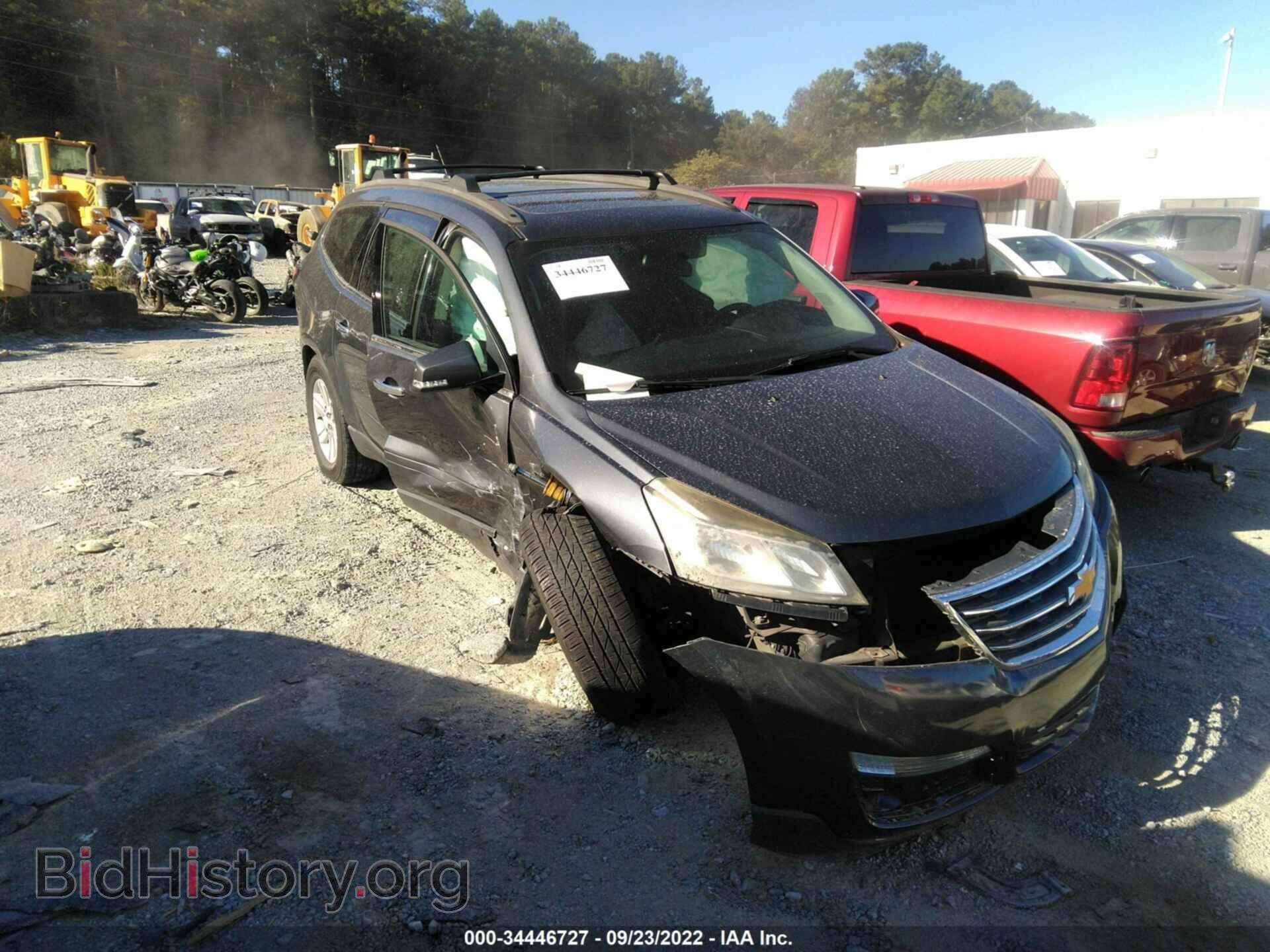 Фотография 1GNKRHKD7EJ159412 - CHEVROLET TRAVERSE 2014