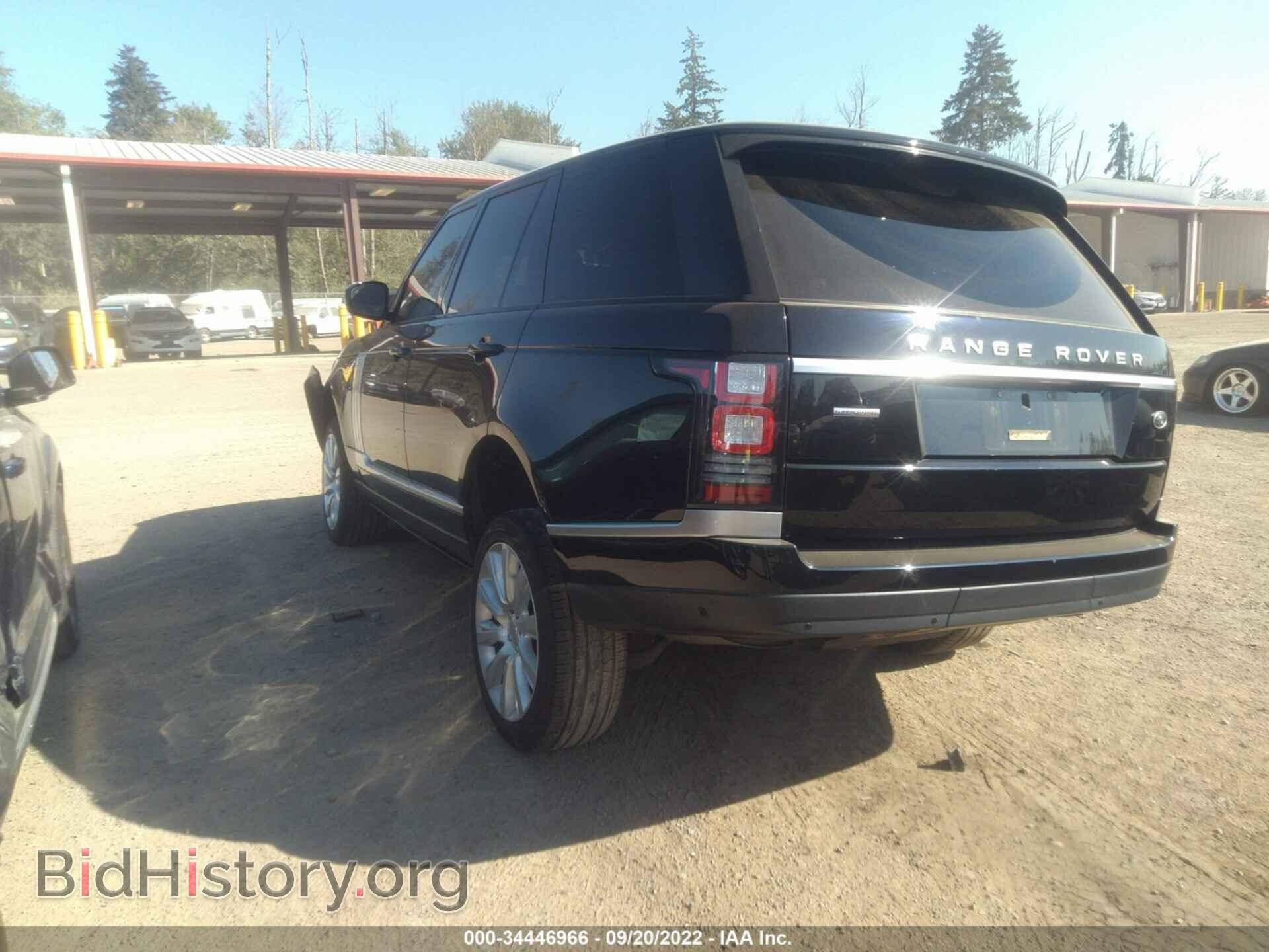 2015 LAND ROVER RANGE ROVER - VIN: SALGS2TF7FA219098 - Фото 3